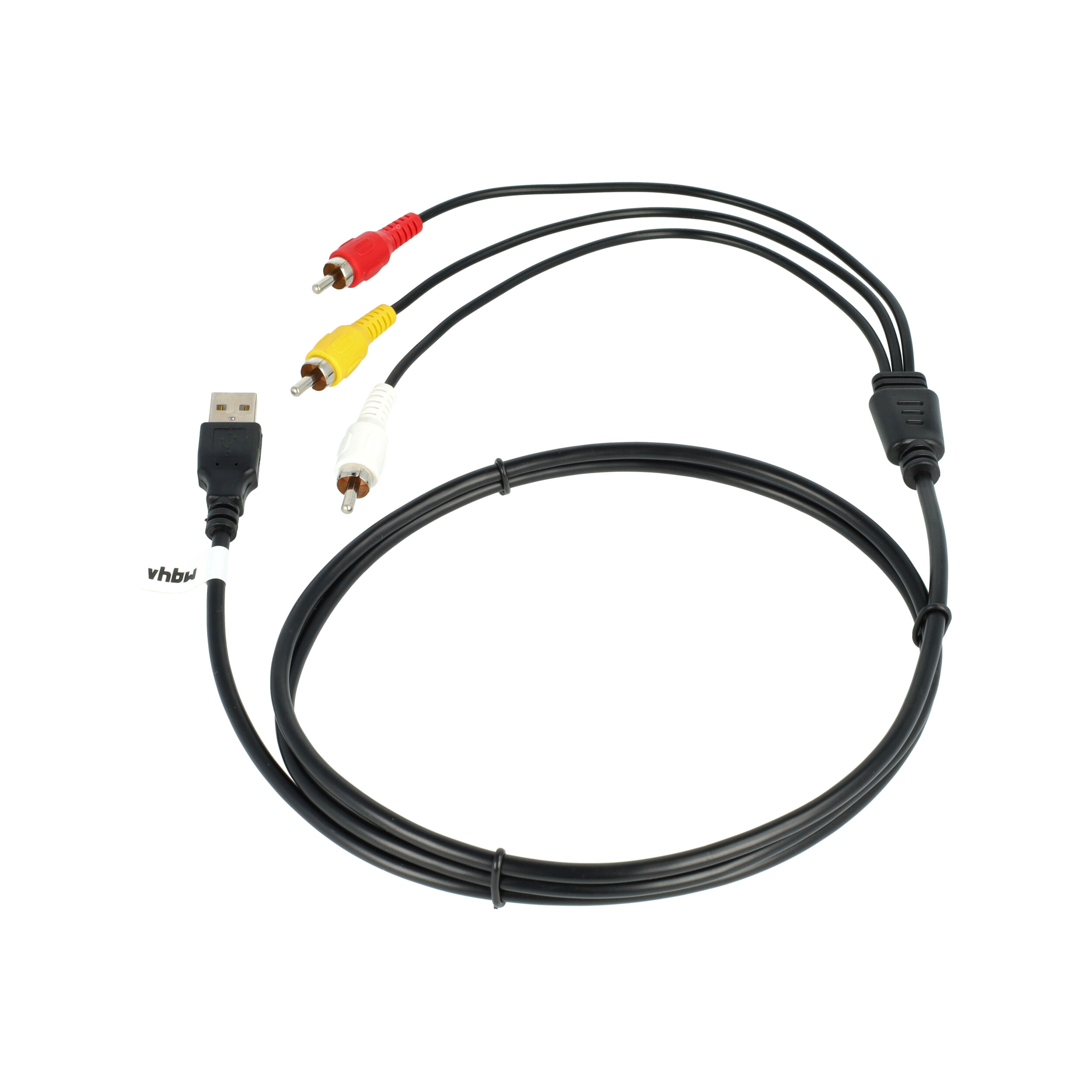 1.4M 140cm USB Times to 3 RCA RCA AV AV TV HDD Adapter Audio Video Cable  4251123985514 | eBay