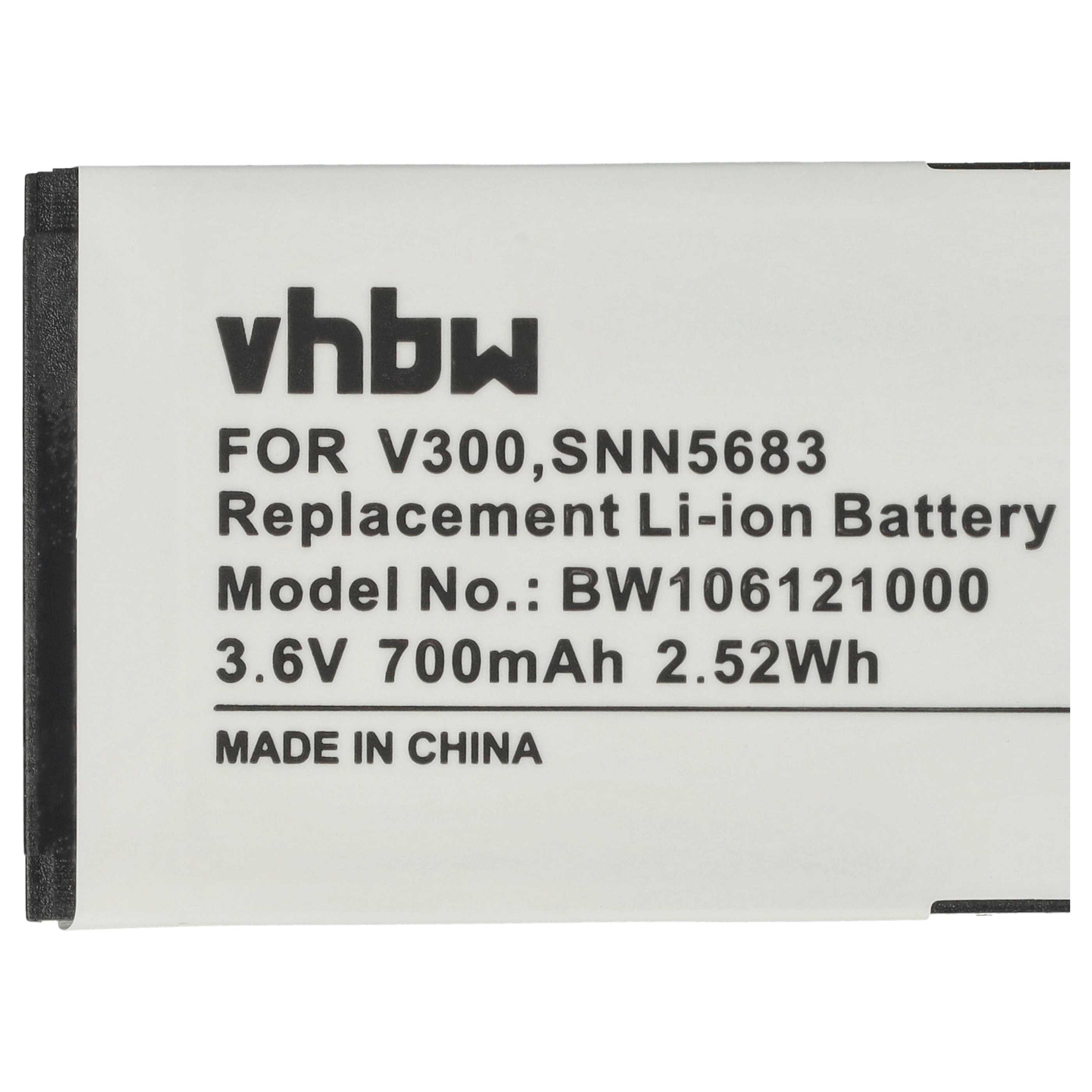 Batteria Vhbw 2100mAh Compatibile Con Feiteng A9500, SC6820 - Li-Ion 3,7V, Ricambio Per Smartphone - 3