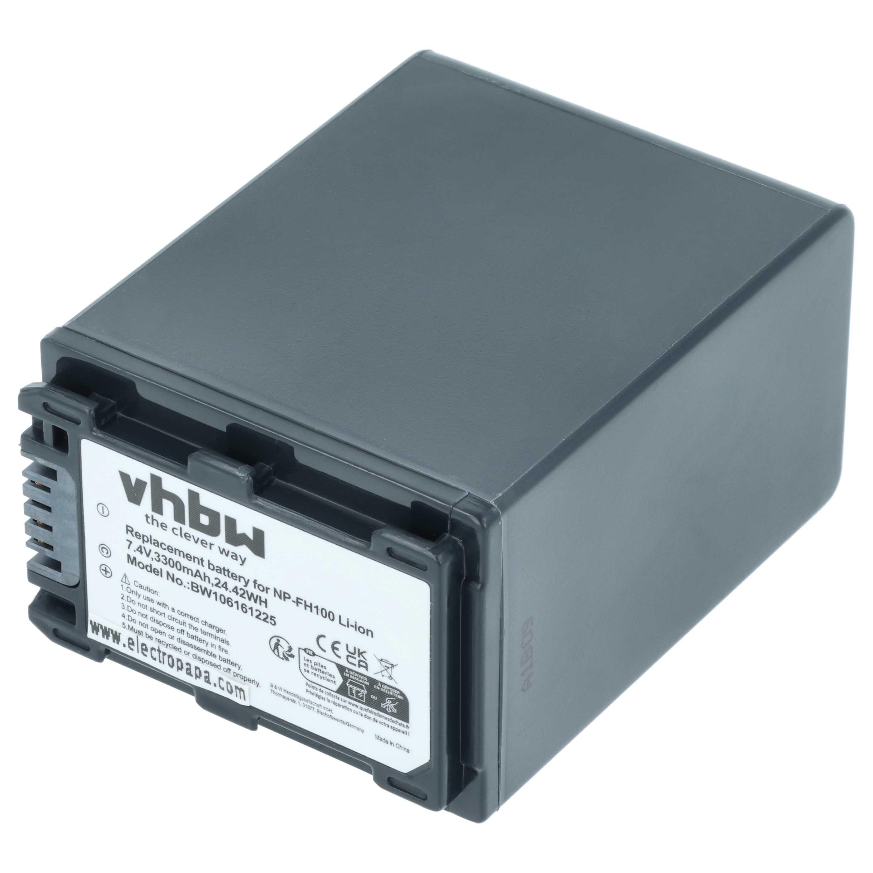 vhbw batteria compatibile con Sony DCR-HC37(E