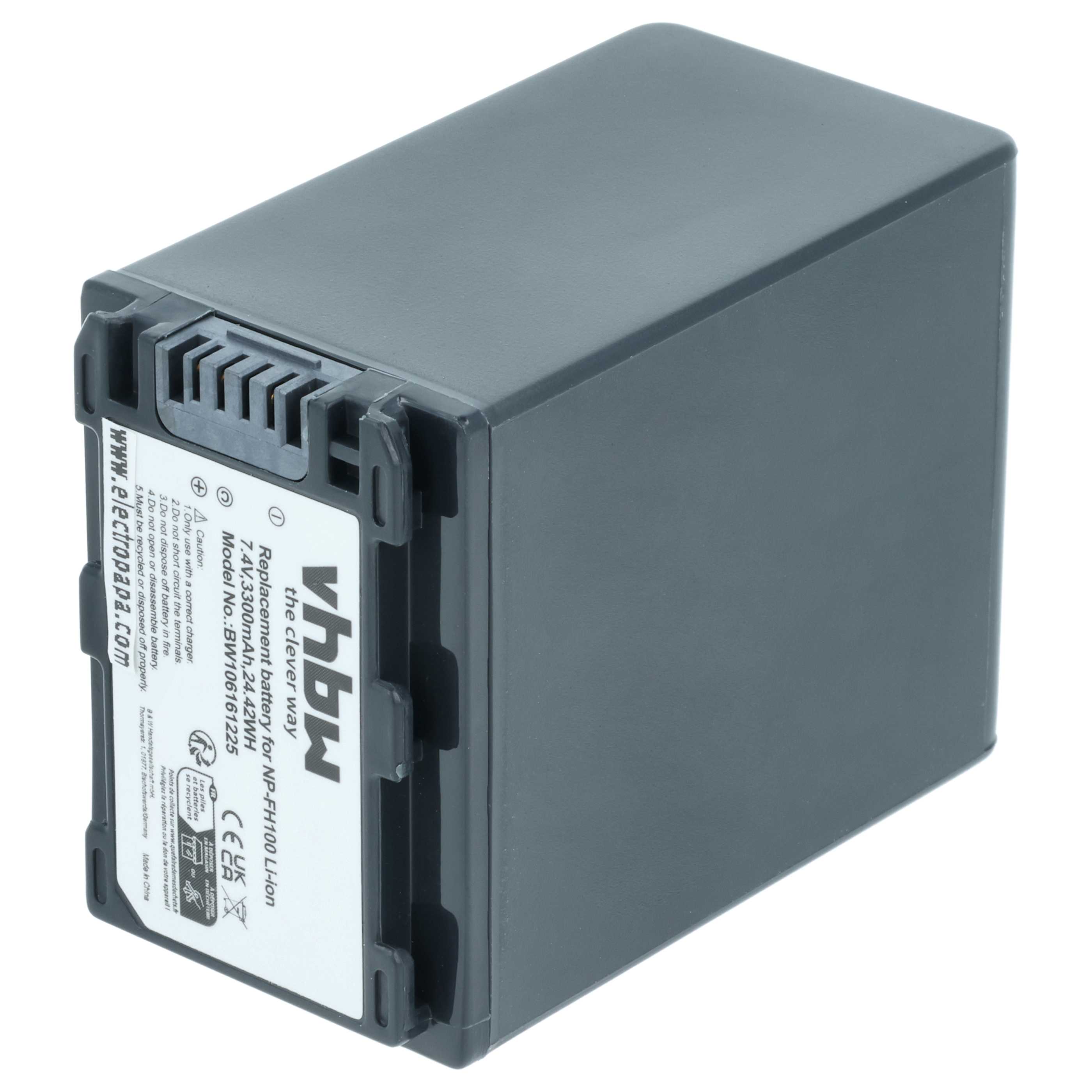vhbw batteria compatibile con Sony D-VE7000S DVD Walkman DVD-player