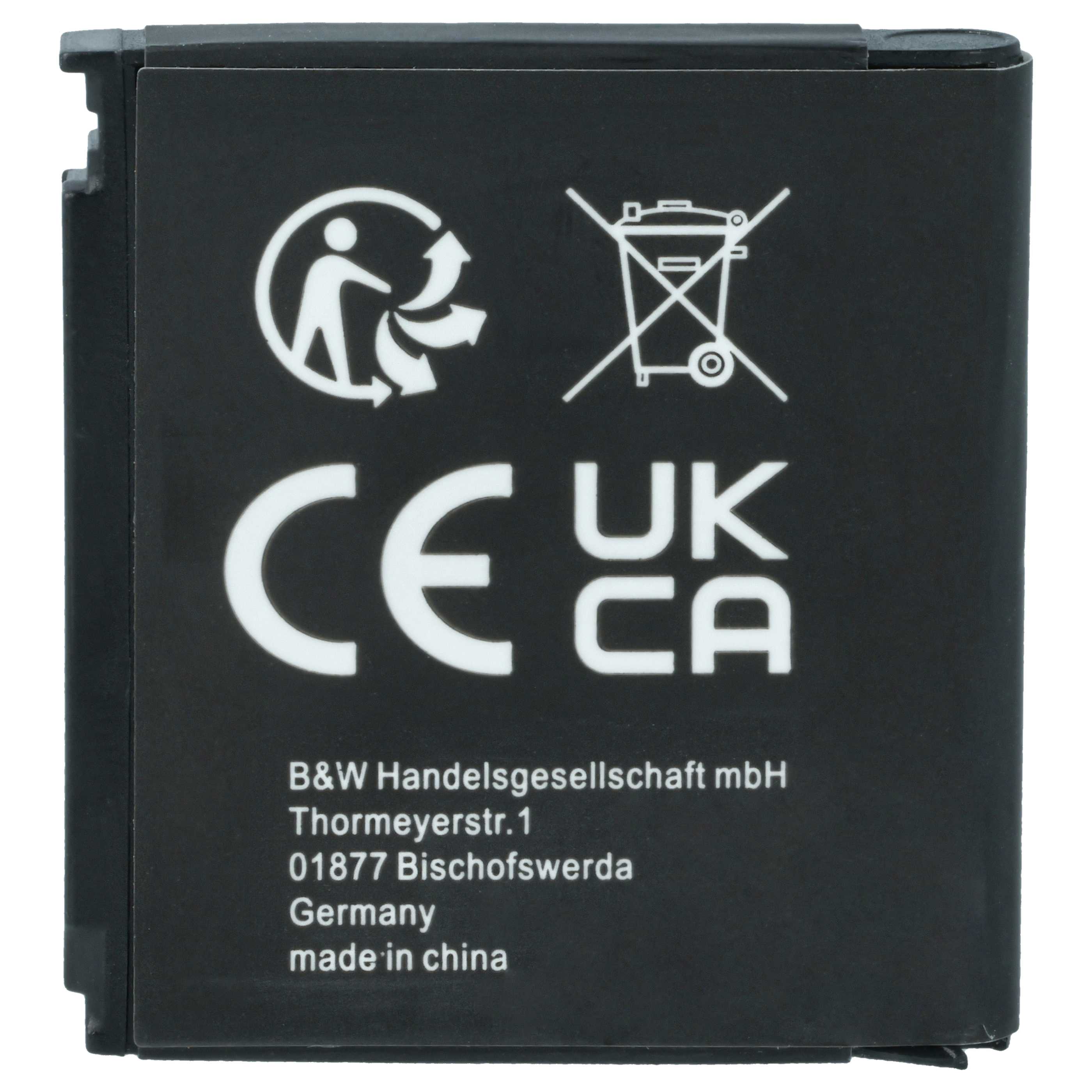 Vhbw Batería Compatible Con Intermec S61B, IP30, S61BXR, S61BHP