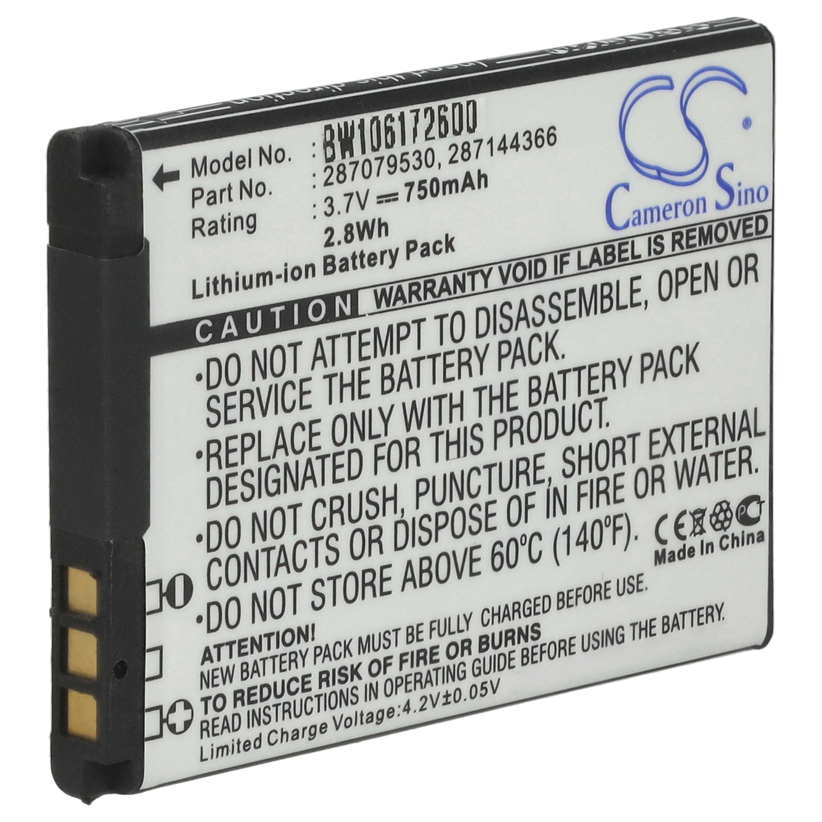Batterie LI-ION compatible pour SAGEM MY-C5-2v / MY-C5-3 / VS3 / SG345i