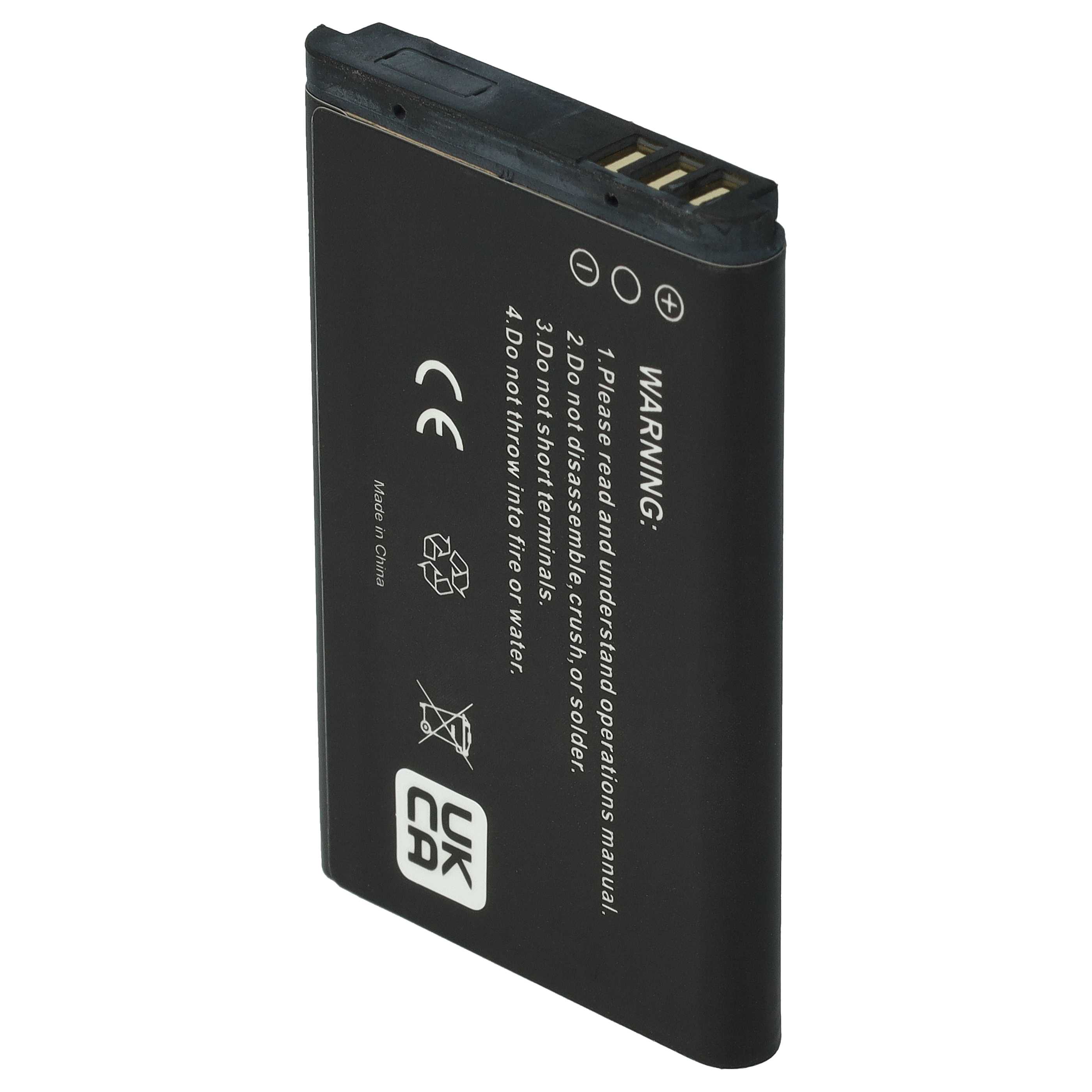 Batterie Vhbw 700 MAh Compatible TwoNav Delta, Sportiva2 Et Sportiva – GPS Bluetooth, Li-ion 3,7 V