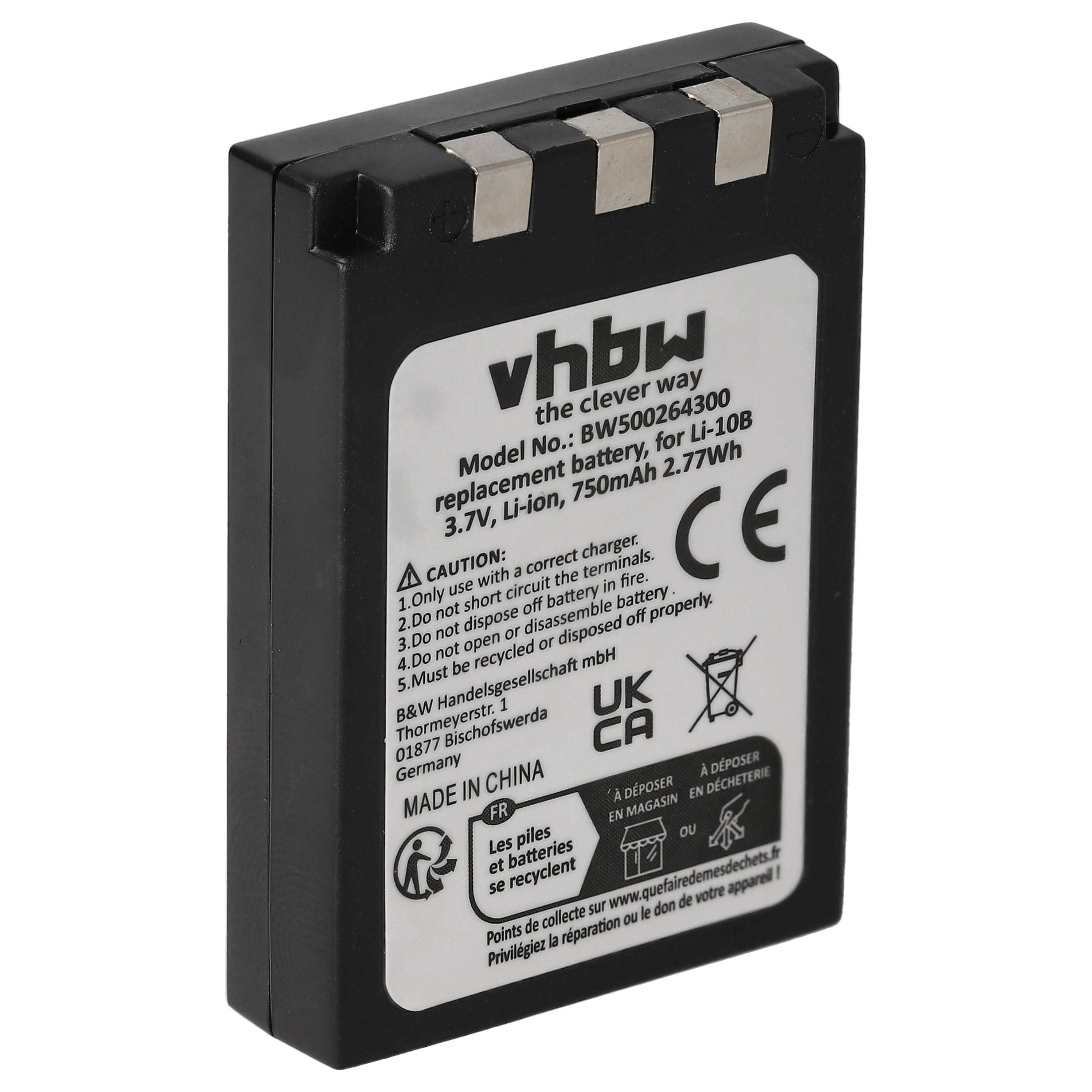 Battery for Olympus mju 600 500 Digital 410 400 300 Digital 1000