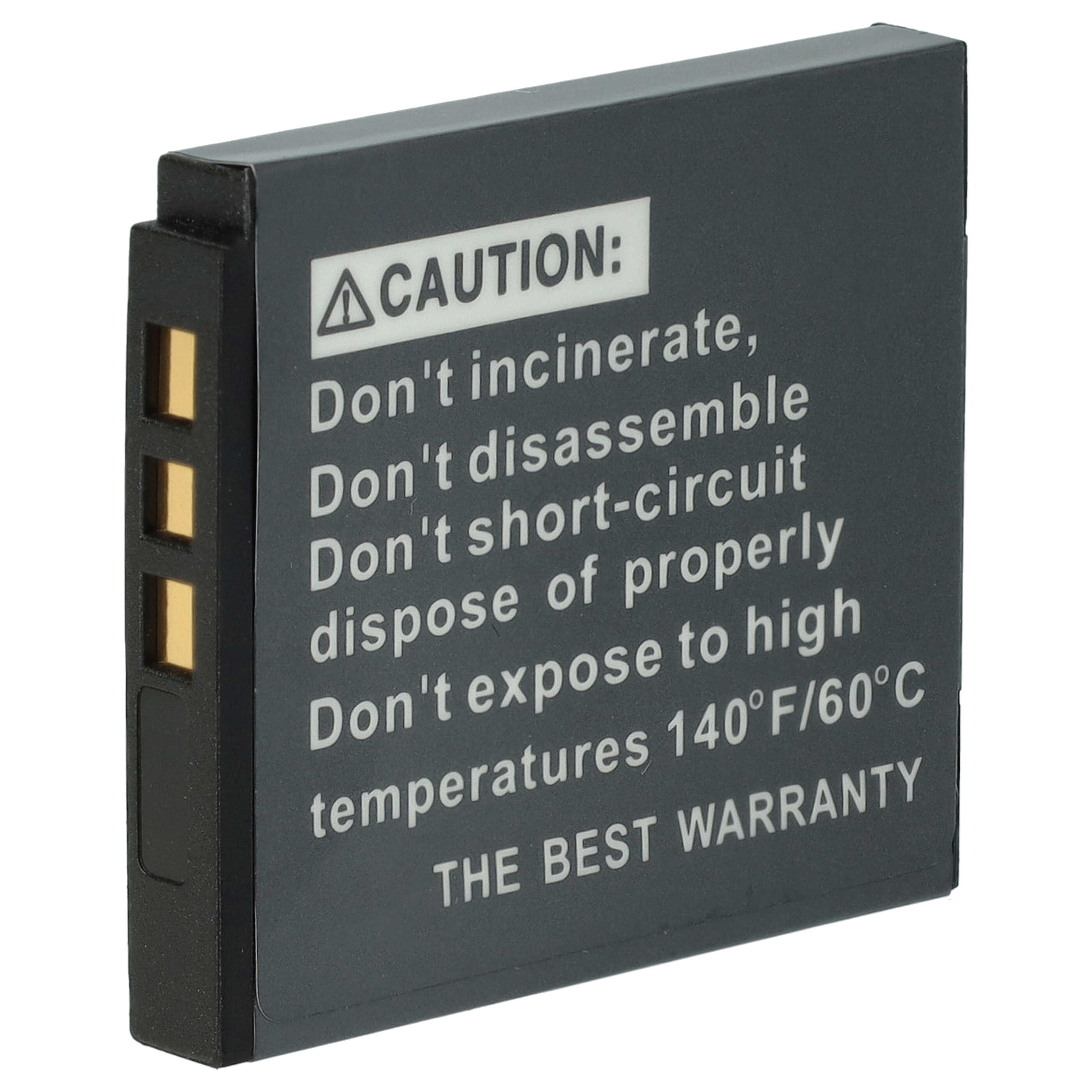 Batteria per BenQ DC E1050T L1050 DC E1050 DC E1220t DC E1220 650mAh 3