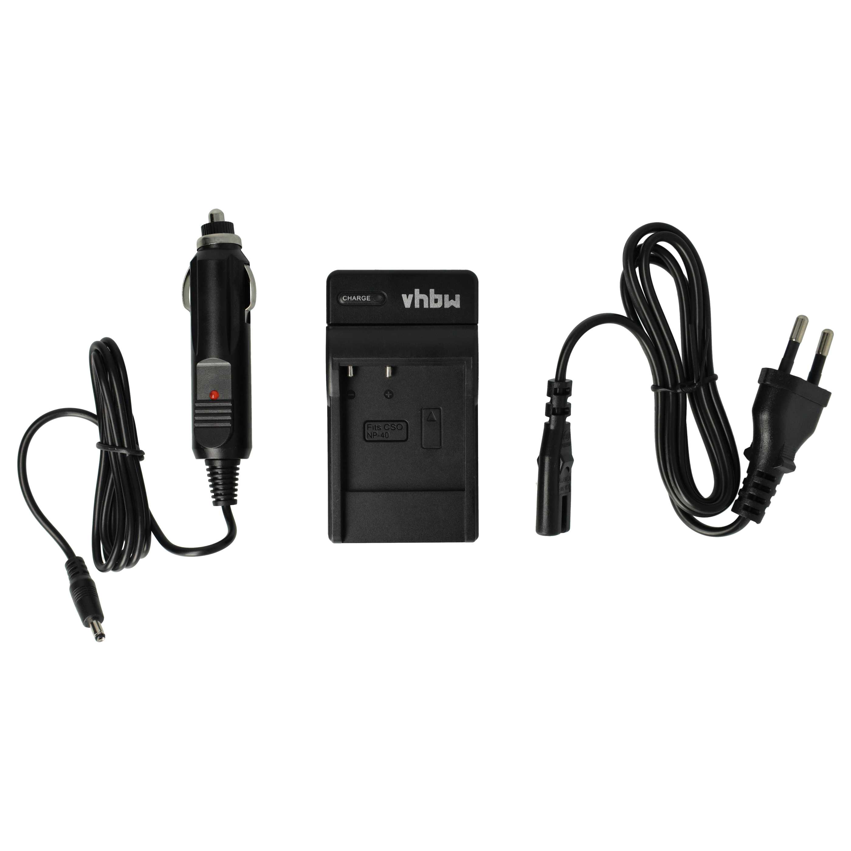 Vhbw Batteria Compatibile Per Fotocamera DXG (DVH-5C6, DVH-5B3, DVH-592, DVH-566) E Casio Exilim (NP-40) - 950mAh, 3,6V, Ioni Di Litio