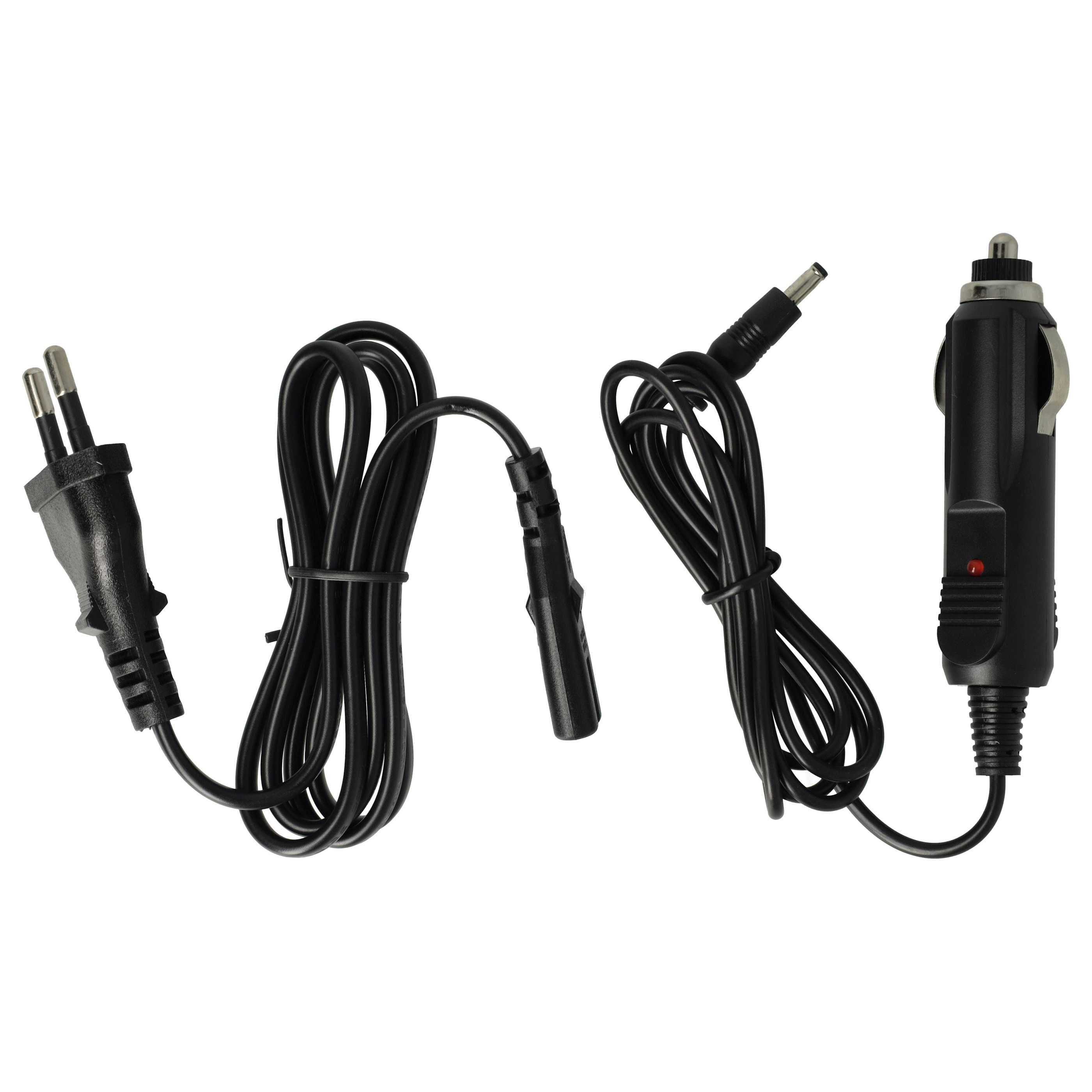 vhbw caricatore USB-C compatibile con Sony Cybershot DSC-W210, DSC-W215, DSC-W220, DSC-W230 camera + cavo USB-C + LED