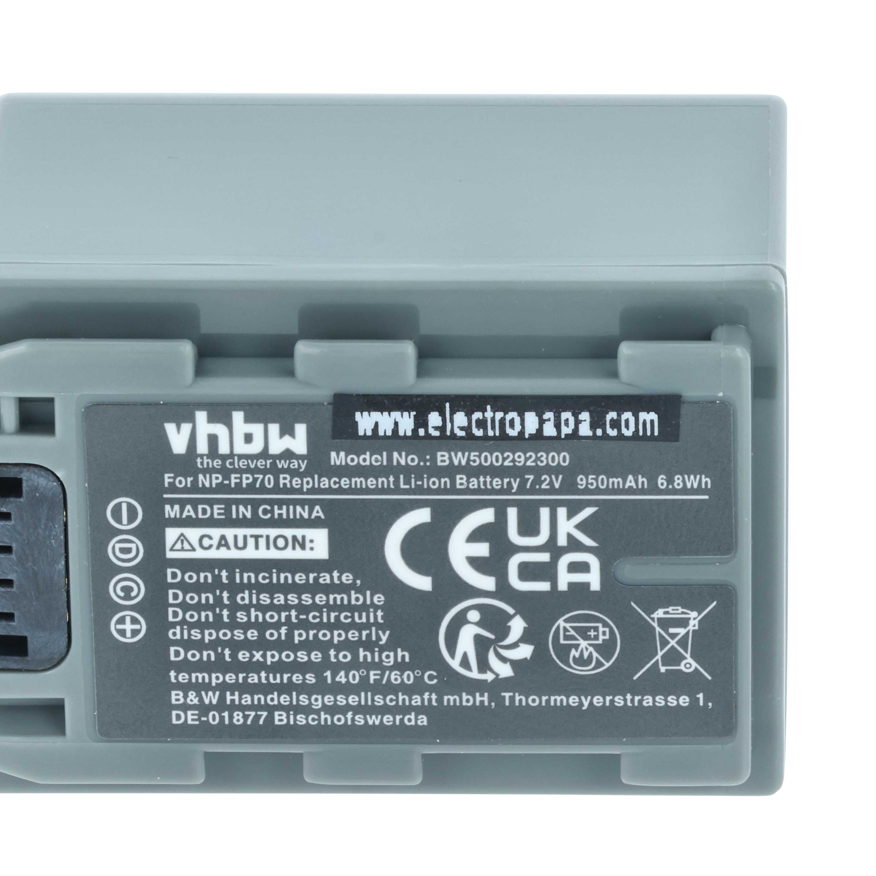 Batterie Otech NiMH 1600 MAh Pour Caméscope SONY DCR-HC96E – Neuve