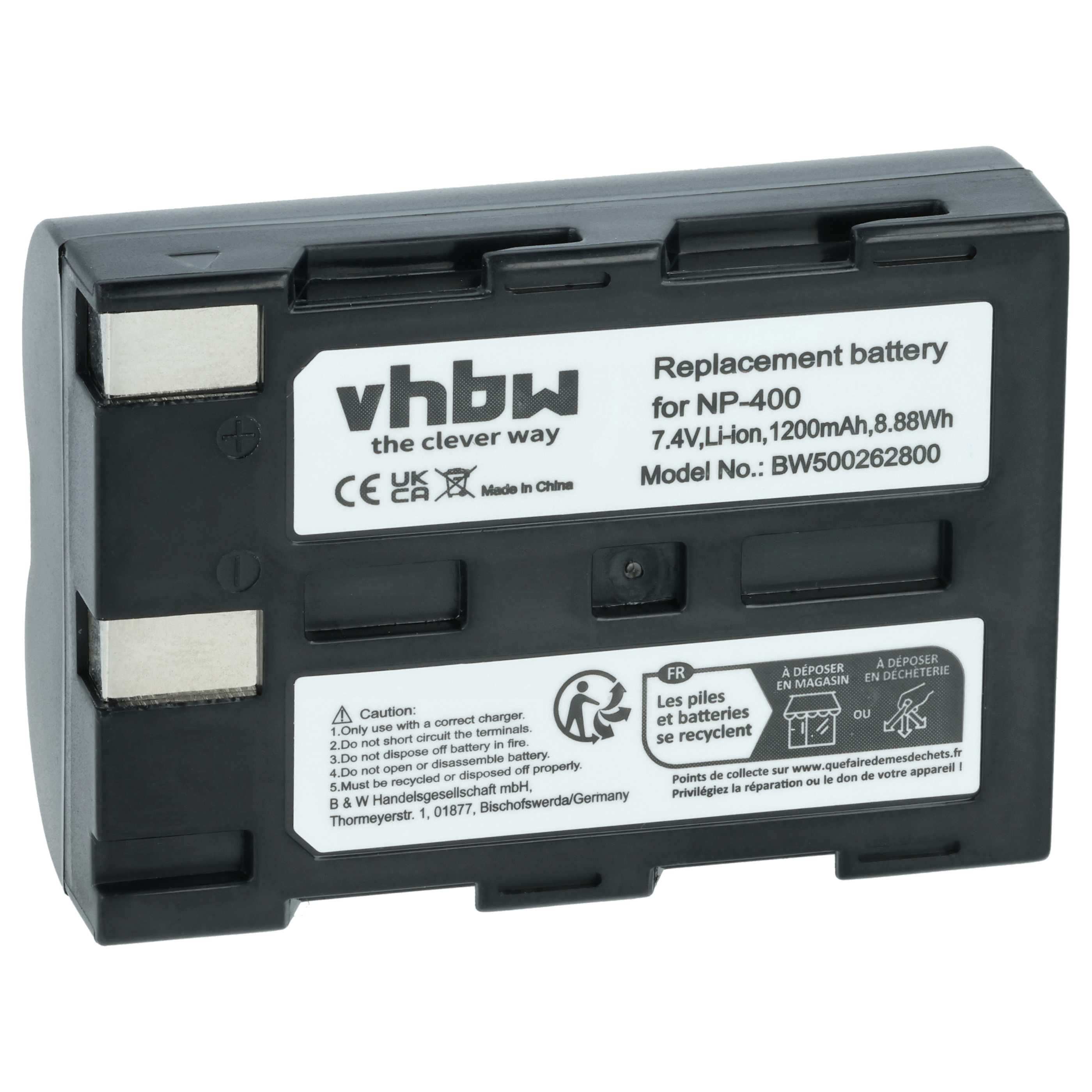 Batteria per Pentax K20D T6 Power 7.4V 1600mAh - Alta Efficienza