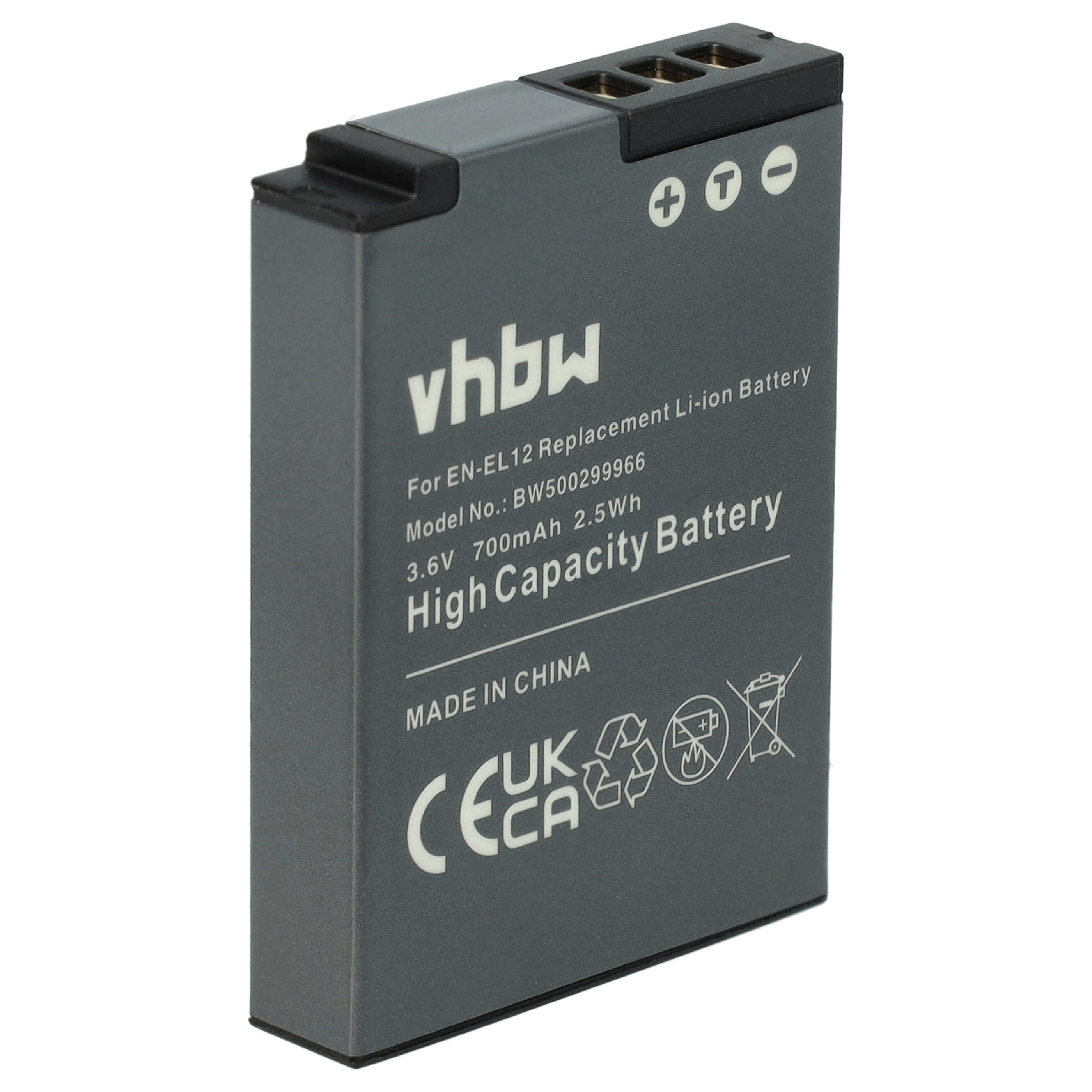 Battery for Nikon Coolpix AW100s AW100 AW120s AW110 AW120 A1000
