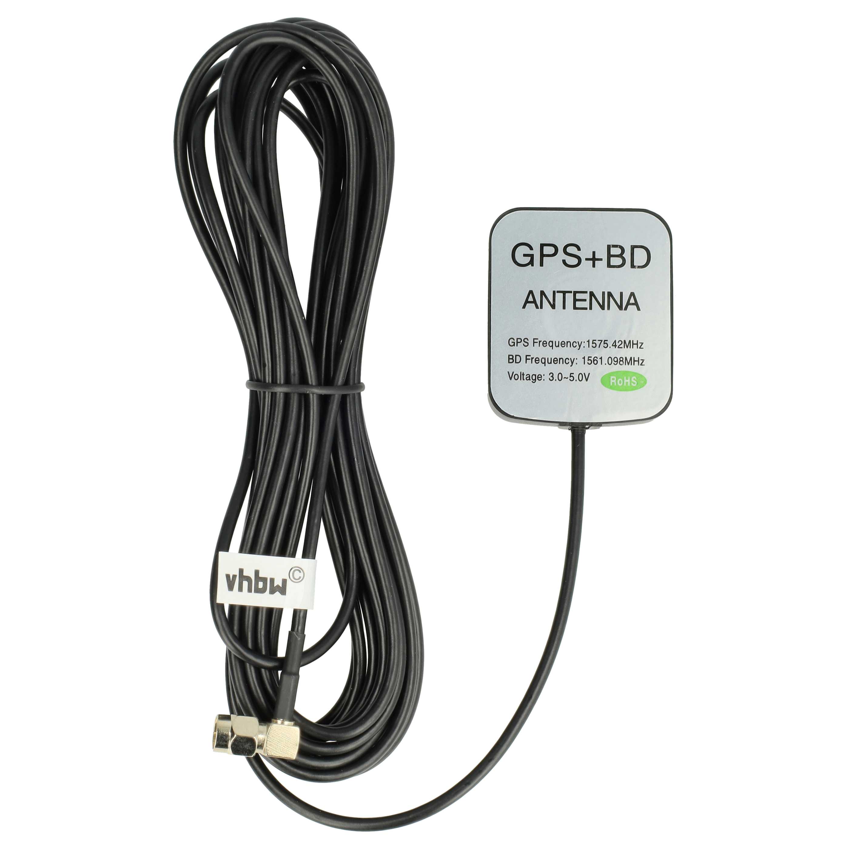 Antenne GPS Anti-Traceur - Protection Signal - Double Bande L1/L2 - Allume-Cigare - Compacte et