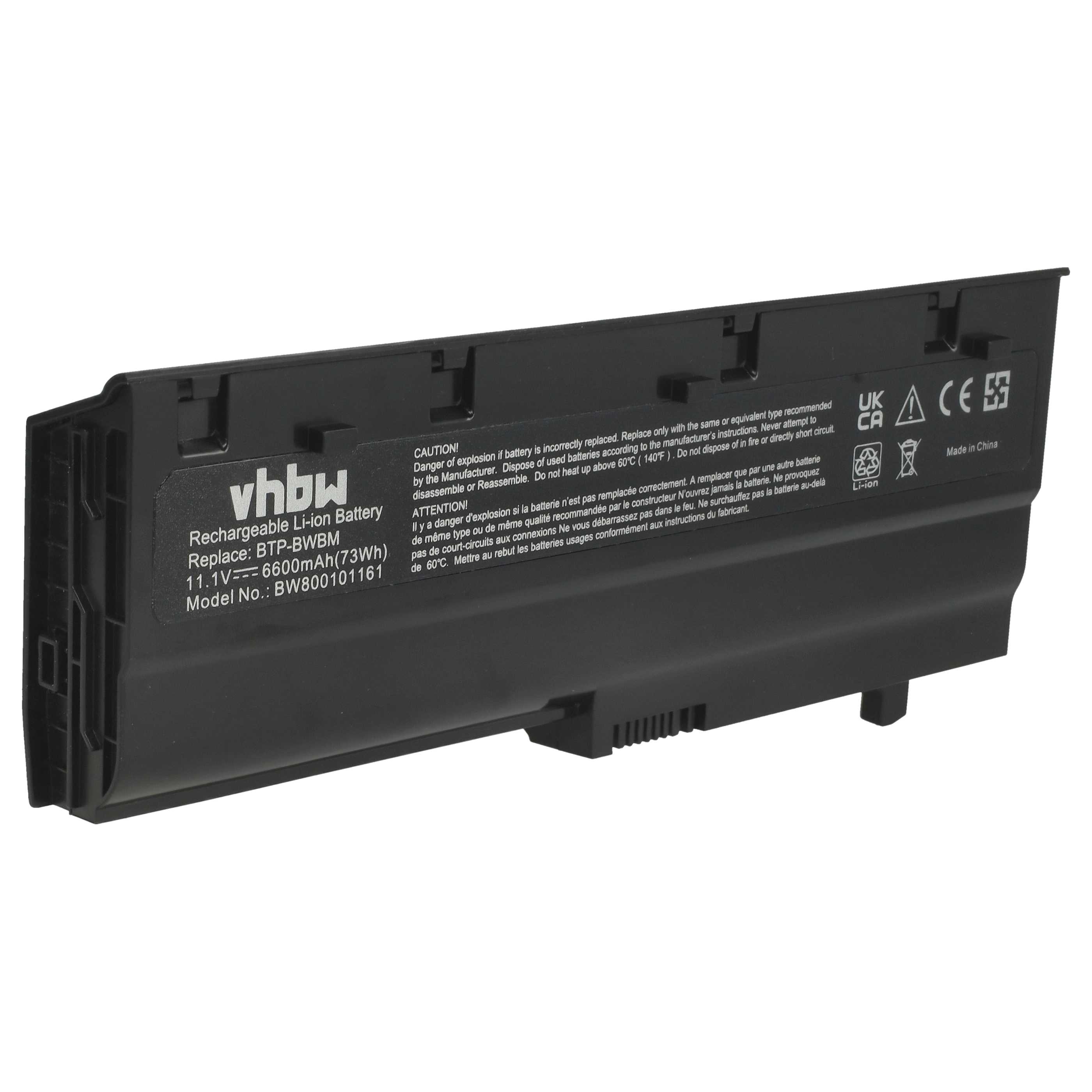YASI MFG® 14,4V 4400mAh Laptop Akku BTP-DOBM BTP-DNBM BTP-D0BM Für