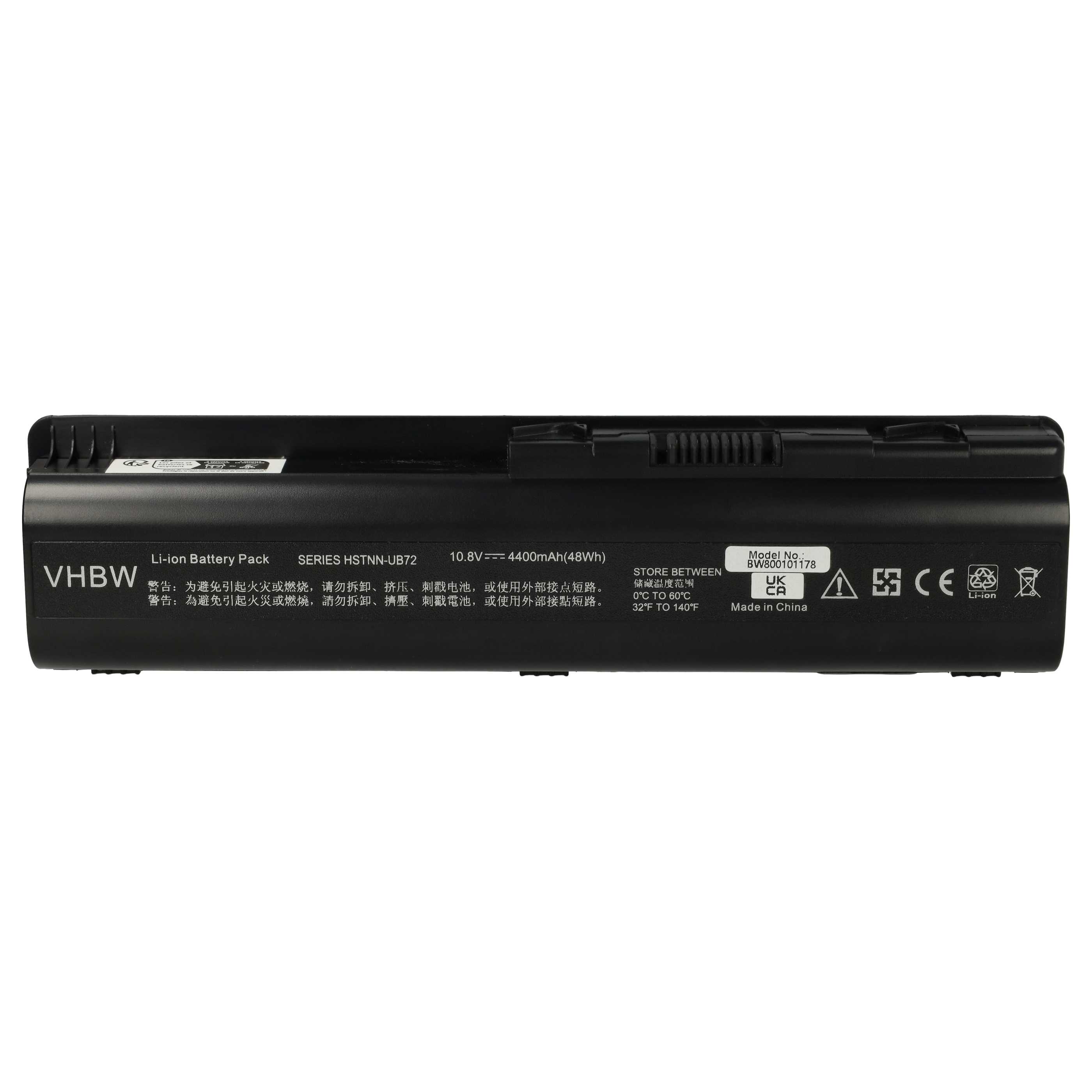 Batterie Hp Pavilion dv3006TX 4400mAh batteria