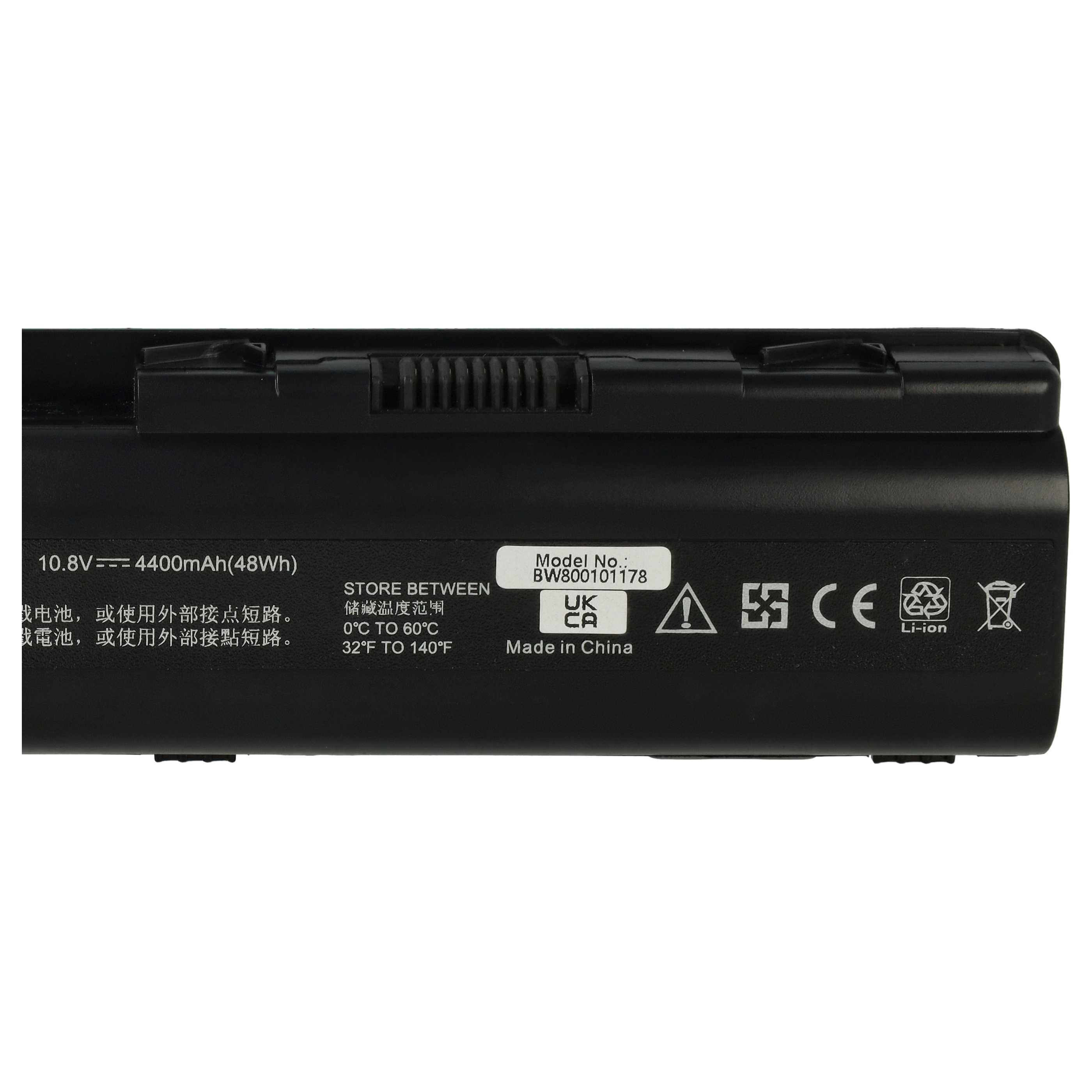 vhbw Akku kompatibel mit HP CompaQ Pavilion dv5-1030ef