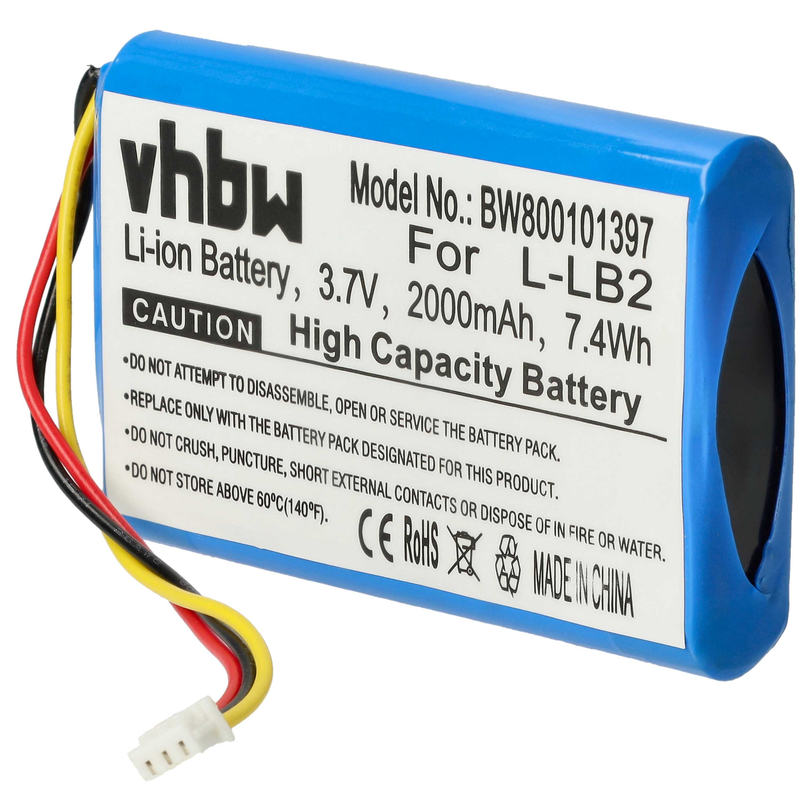 Akku für Logitech 190247-1000 L-LB2 2000mAh - Bild 1 von 9