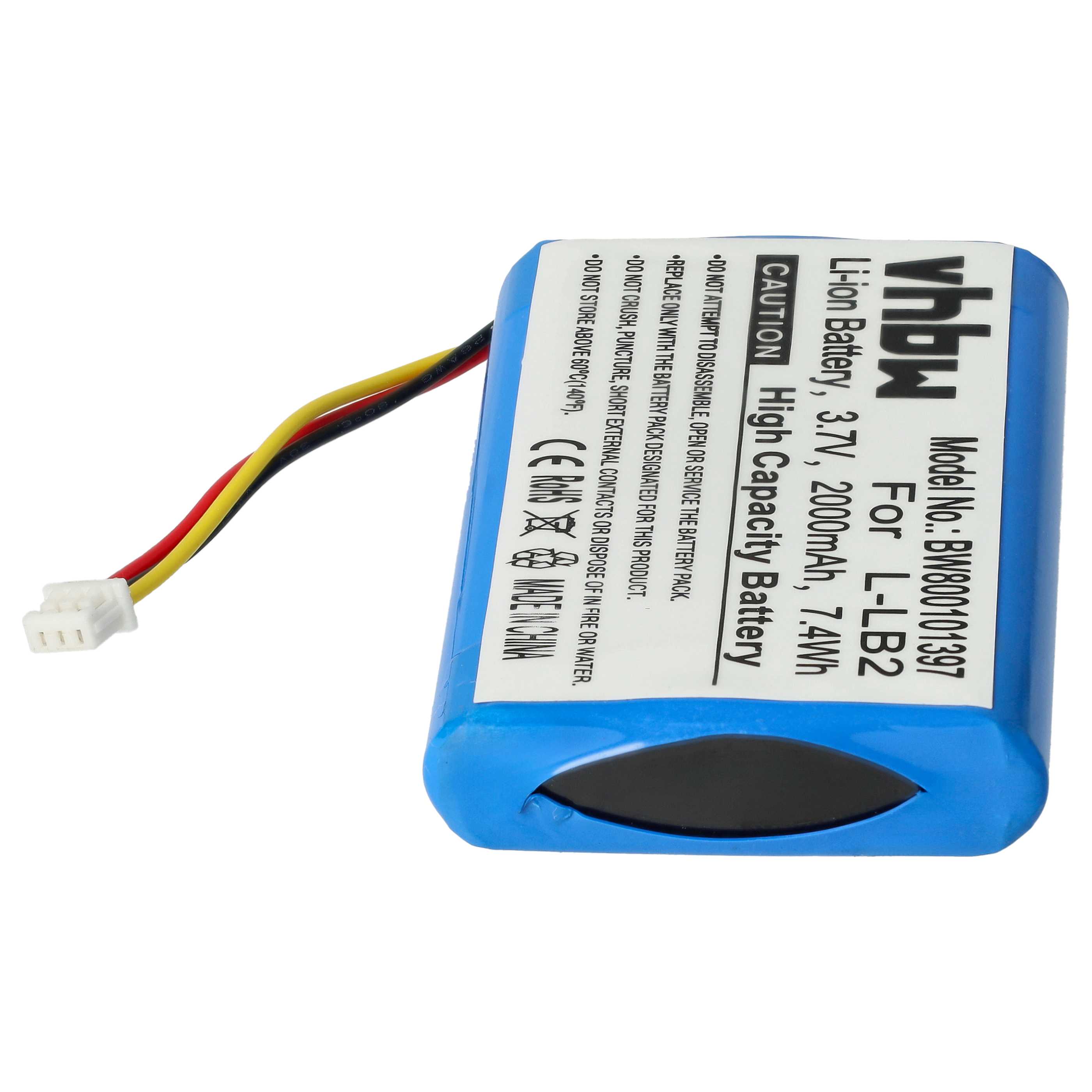 Akku für Logitech 190247-1000 L-LB2 2000mAh - Bild 8 von 9