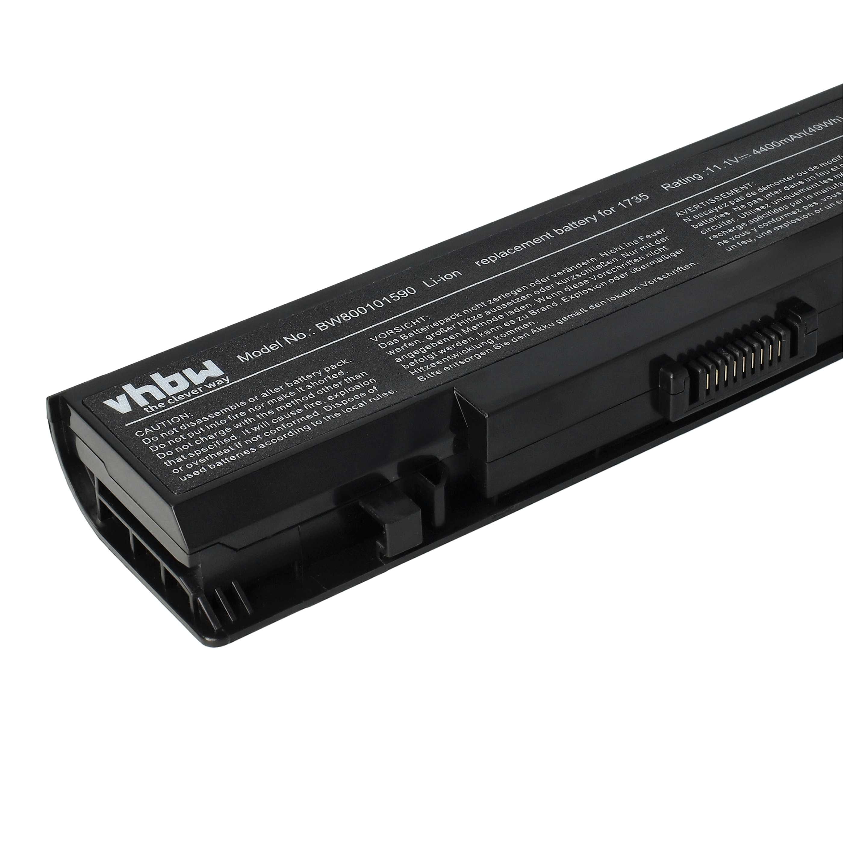 Akku für Dell MT342 MT335 KM978 RM791 PW835 PW824 PW823 KM974 4400mAh 11,1V