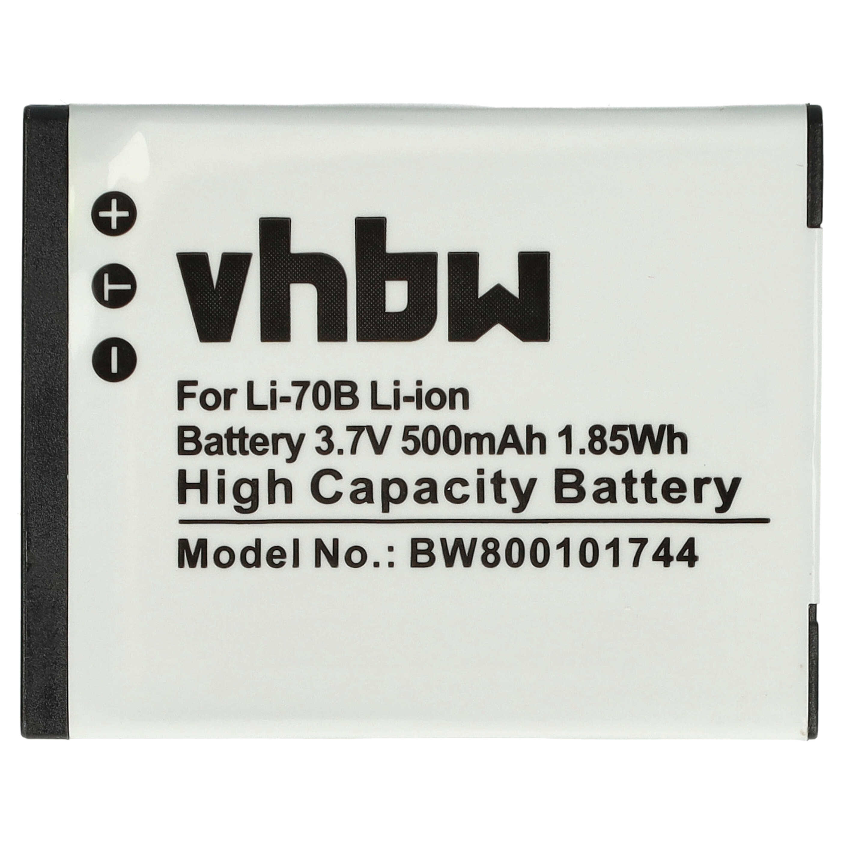 Batteria Li-Ion Compatibile Per Olympus FE-5040 – 3,7V, 600mAh, Ricambio Fotocamera