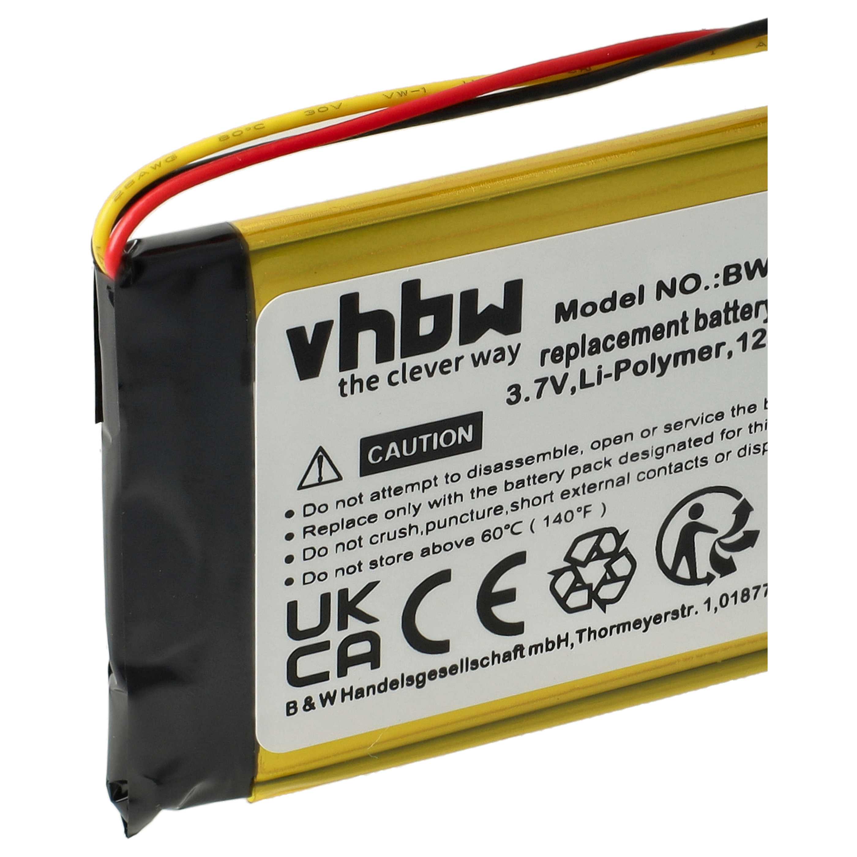 VHBW Batterie pour GPS Garmin Nüvi (Garmin Nüvi / Nuvi 465