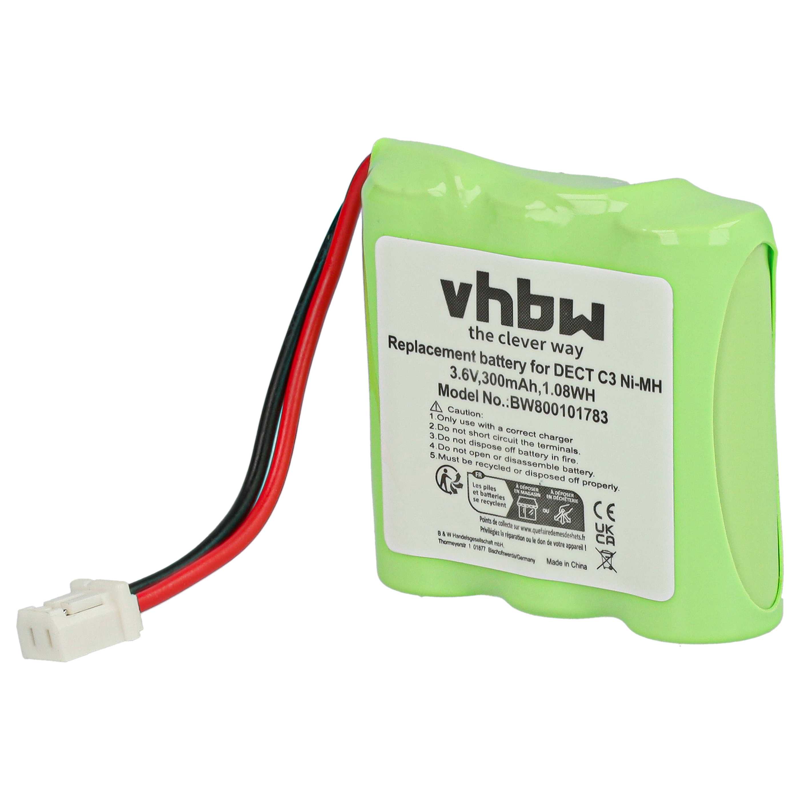 Batteria Ni-MH 3.6V Per Telefoni Sagem - Ricambio CellePhone
