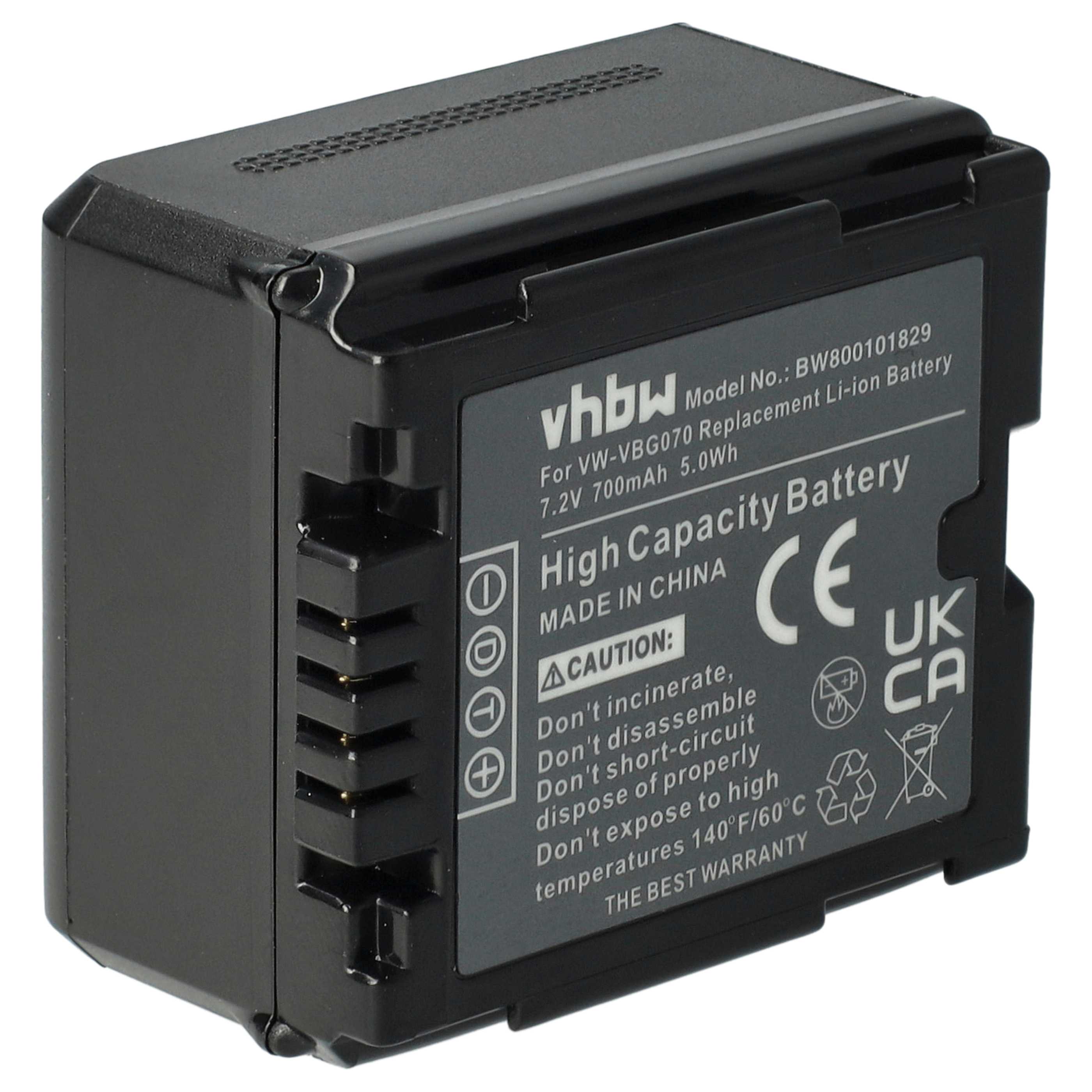 Trade-Shop - 2 batterie agli ioni di lio, 25,2 V/2500 mAh