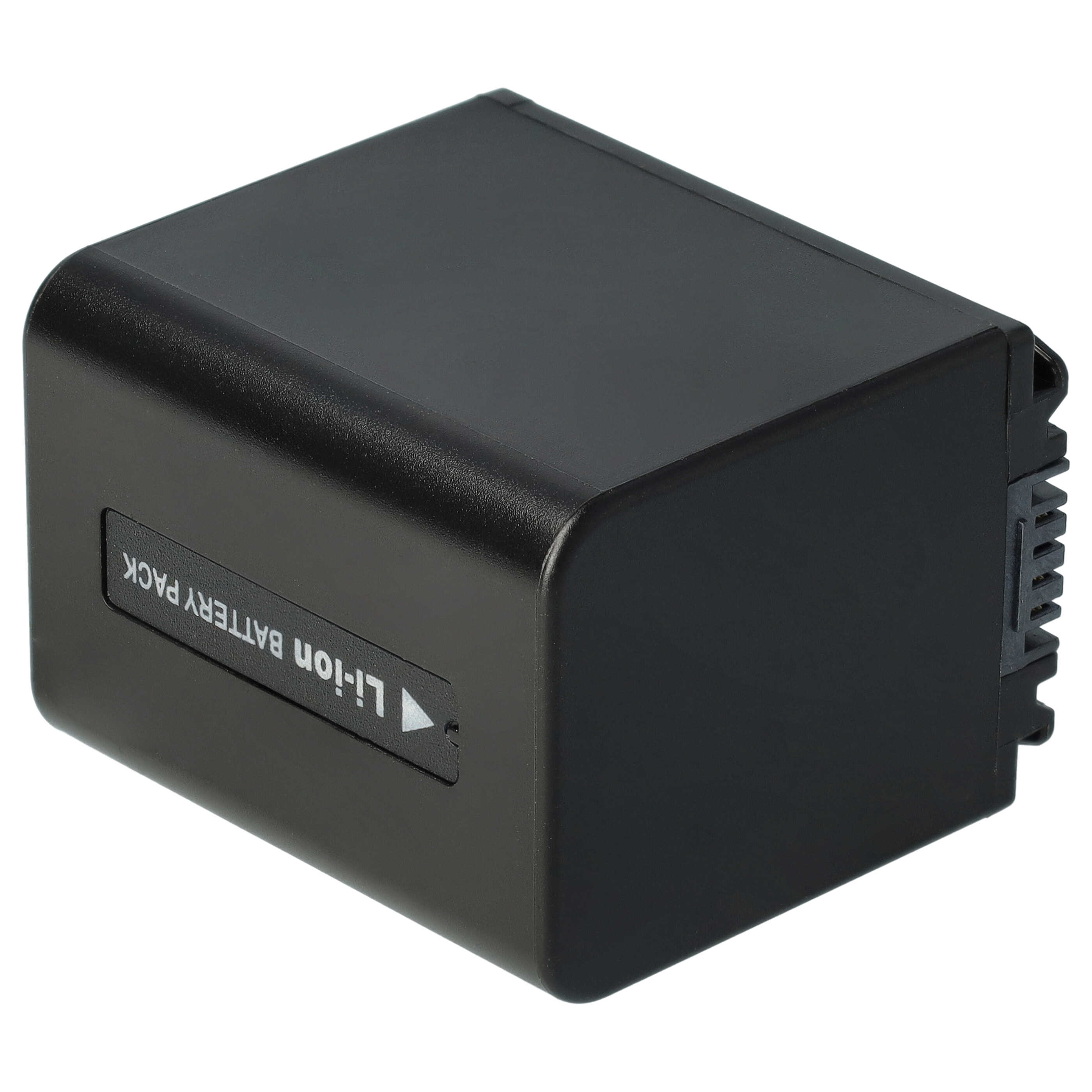 Vhbw 3 Batterie Compatibili Sony NP-FV70 Per Videocamera Handycam FDR-AX53, AX700: 1300mAh, 7,2V, Li-Ion Con Infochip