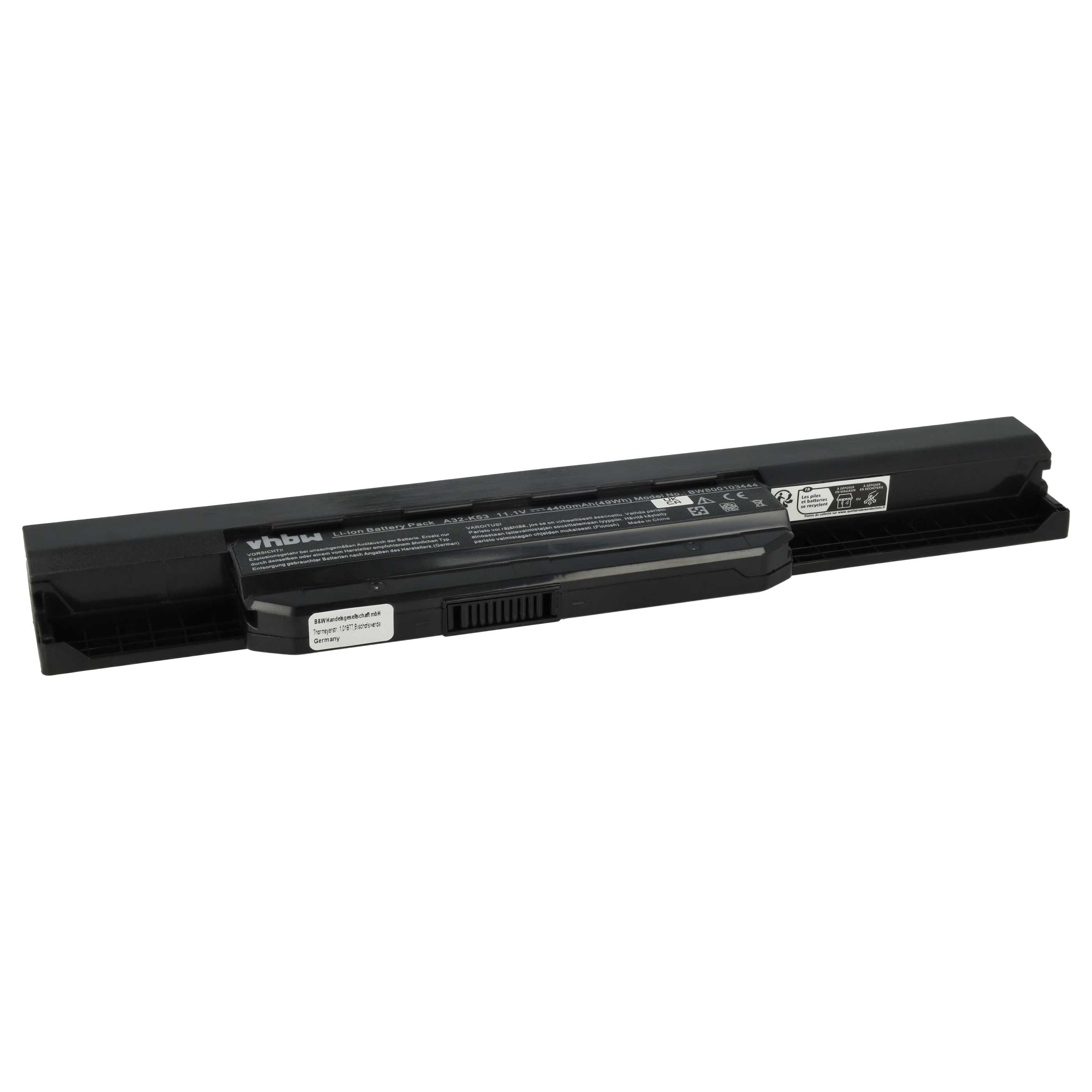 vhbw Battery compatible with Asus F412FA, F412UA, F412F, F412U, F415E, F415EA, F415F, F415FA, F415J Laptop (4730mAh, 7.7 V, Li-polymer