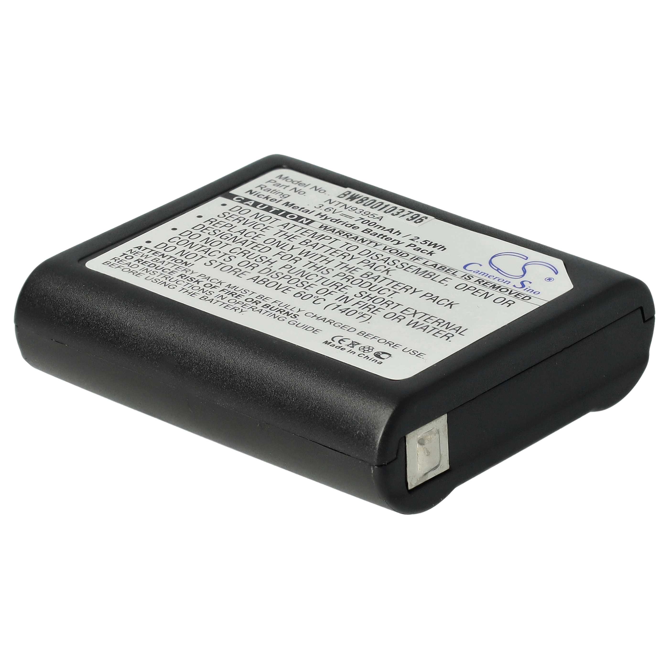 Batterie Compatible Motorola Talkabout T92 H2O, T8550, T82 Etc. - 700mAh NiMH 3,6V - Rechargeable - 12