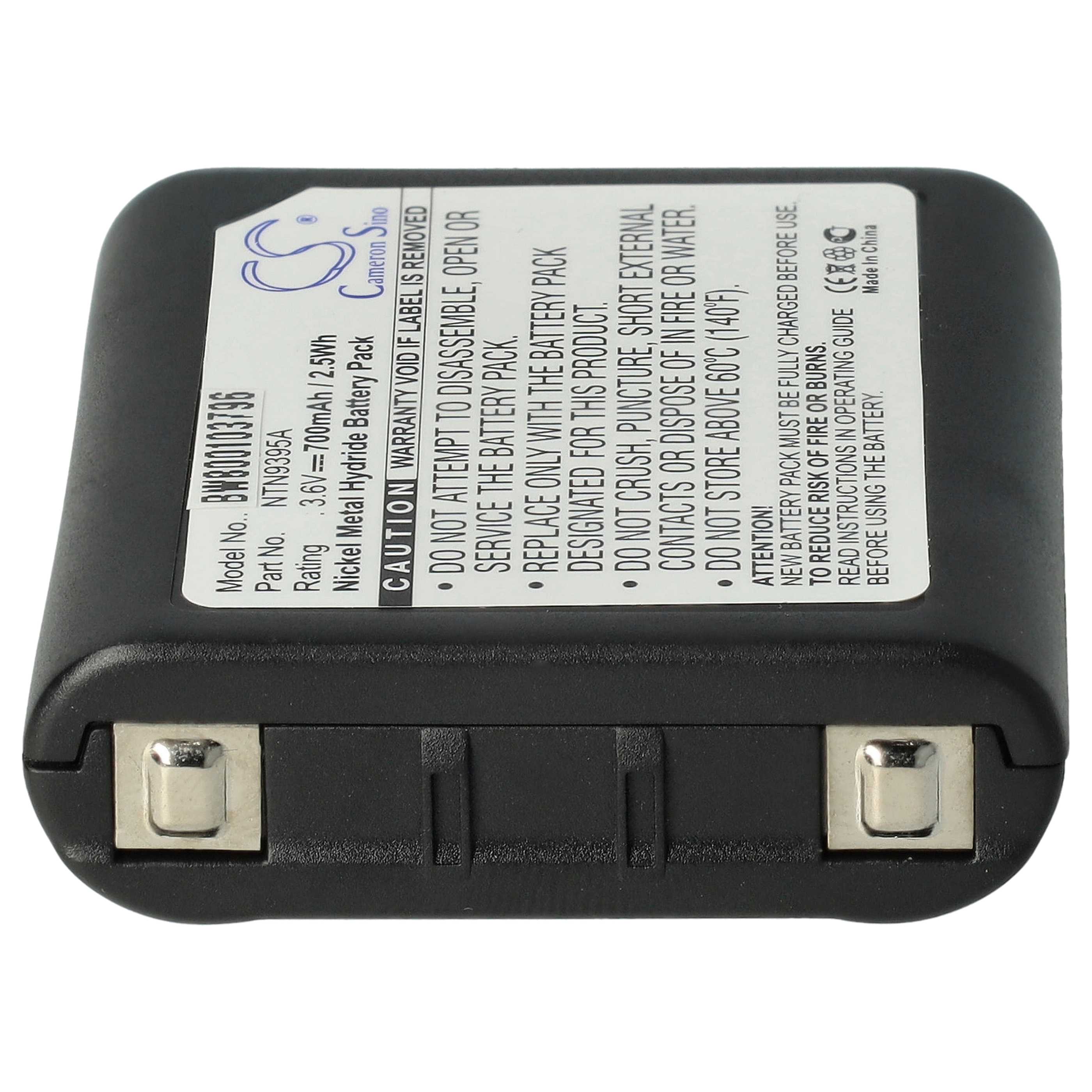 Batterie Compatible Motorola Talkabout T92 H2O, T8550, T82 Etc. - 700mAh NiMH 3,6V - Rechargeable - 11