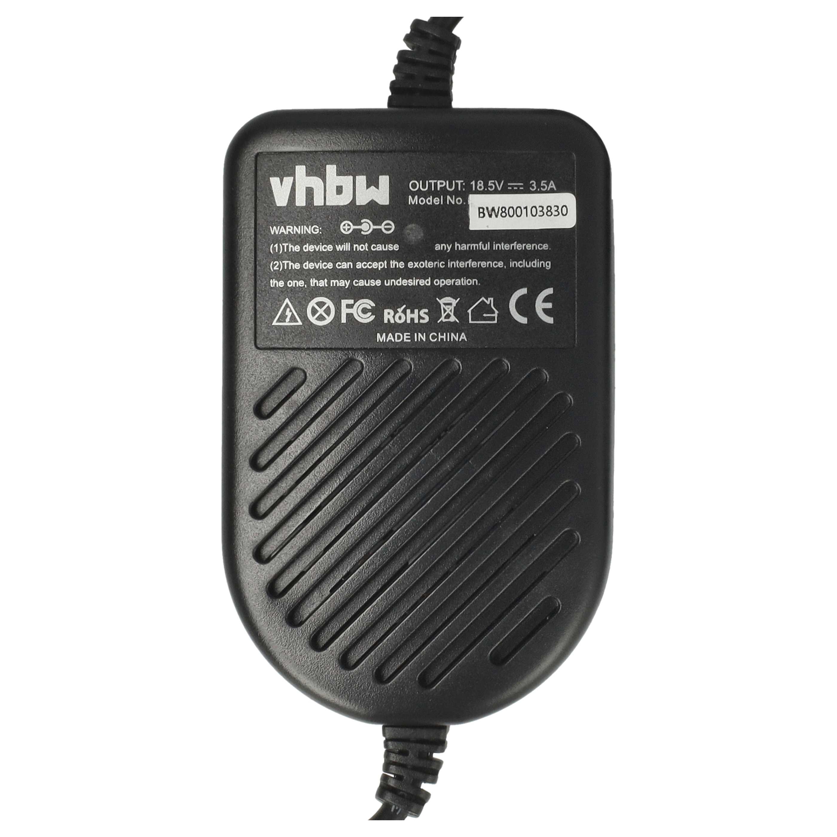 Alimentatore HP 65W Originale Per ProBook 6475b 6550b 6560b 6570b – 18.5V 3.5A Con Cavo