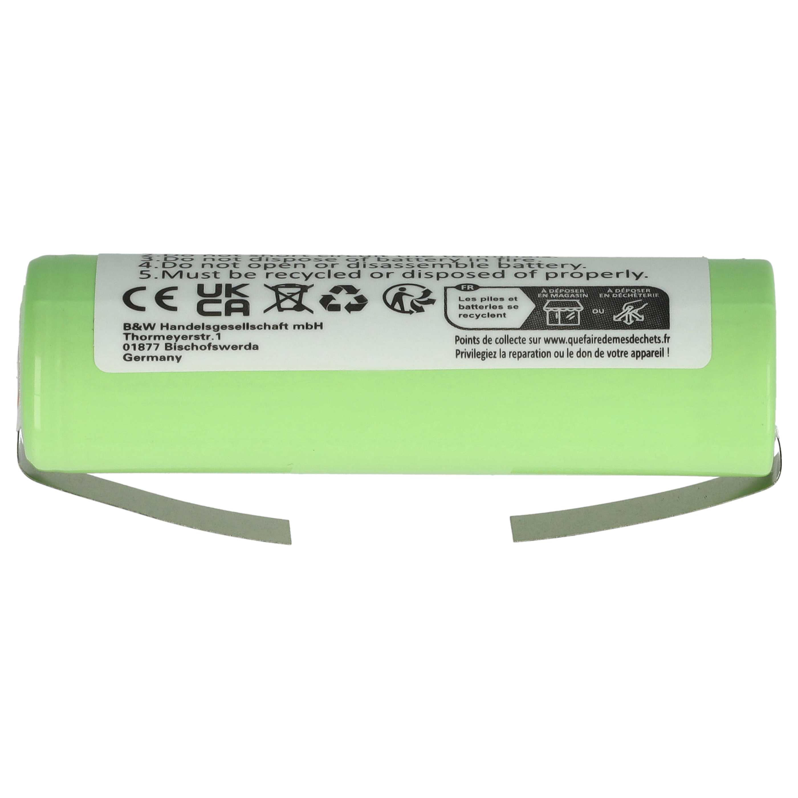 Batterie 2000mAh Compatible Philips Philishave Multitrim HQG265 – Type 422203613480