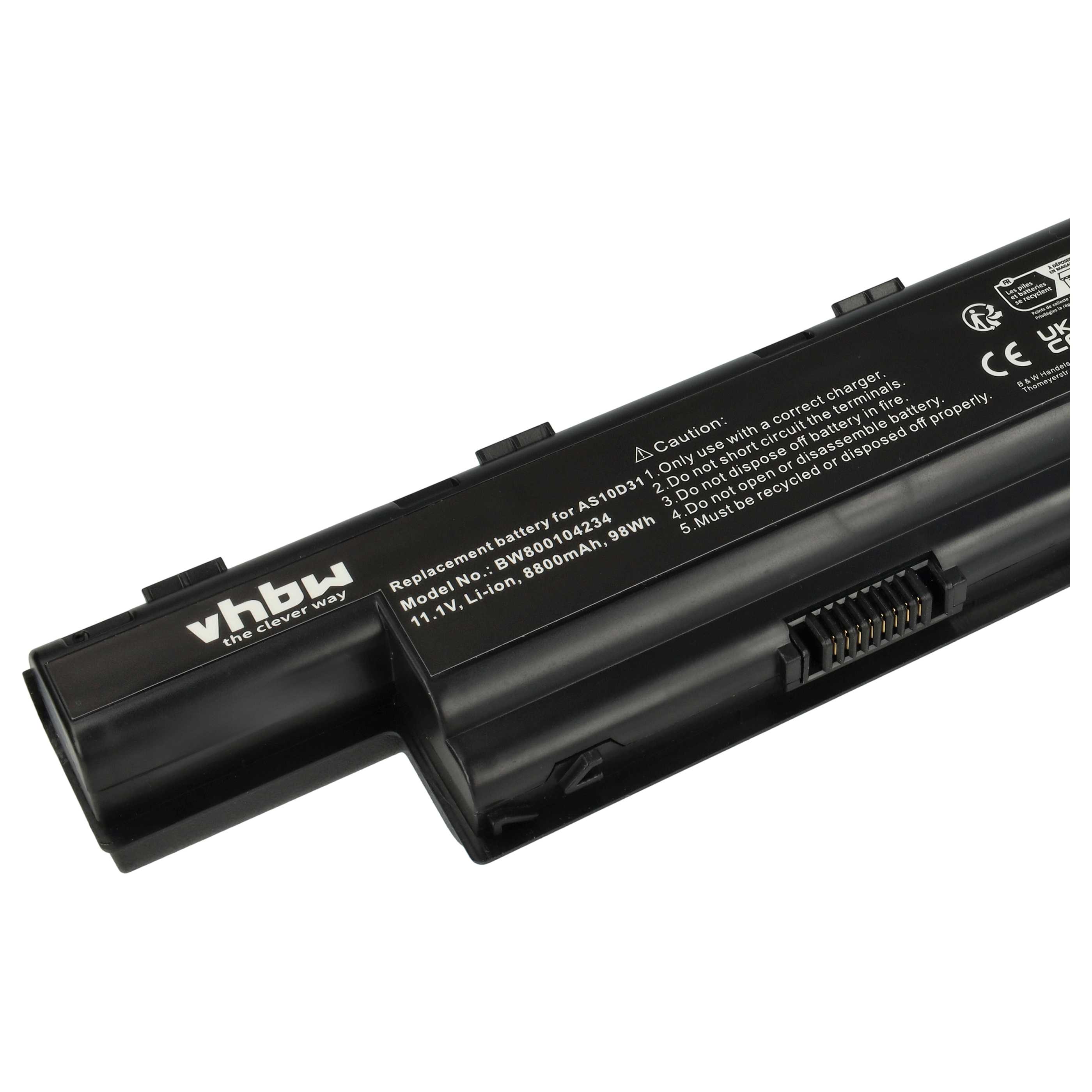 Batteria sostituisce HP 646755-001, 646657-251, 646657-241 per notebook