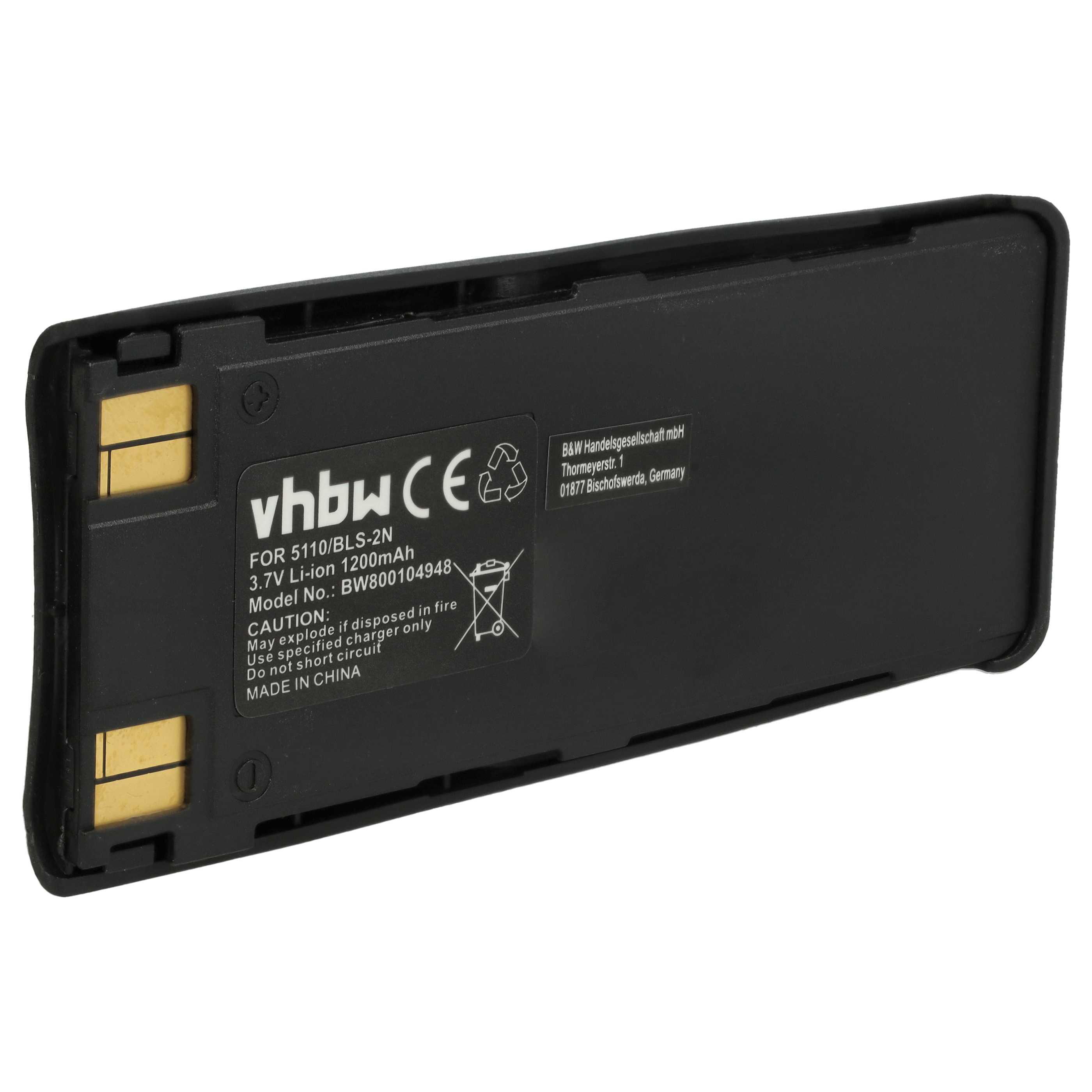 vhbw batteria compatibile con Nokia Asha 200, 201, 5228