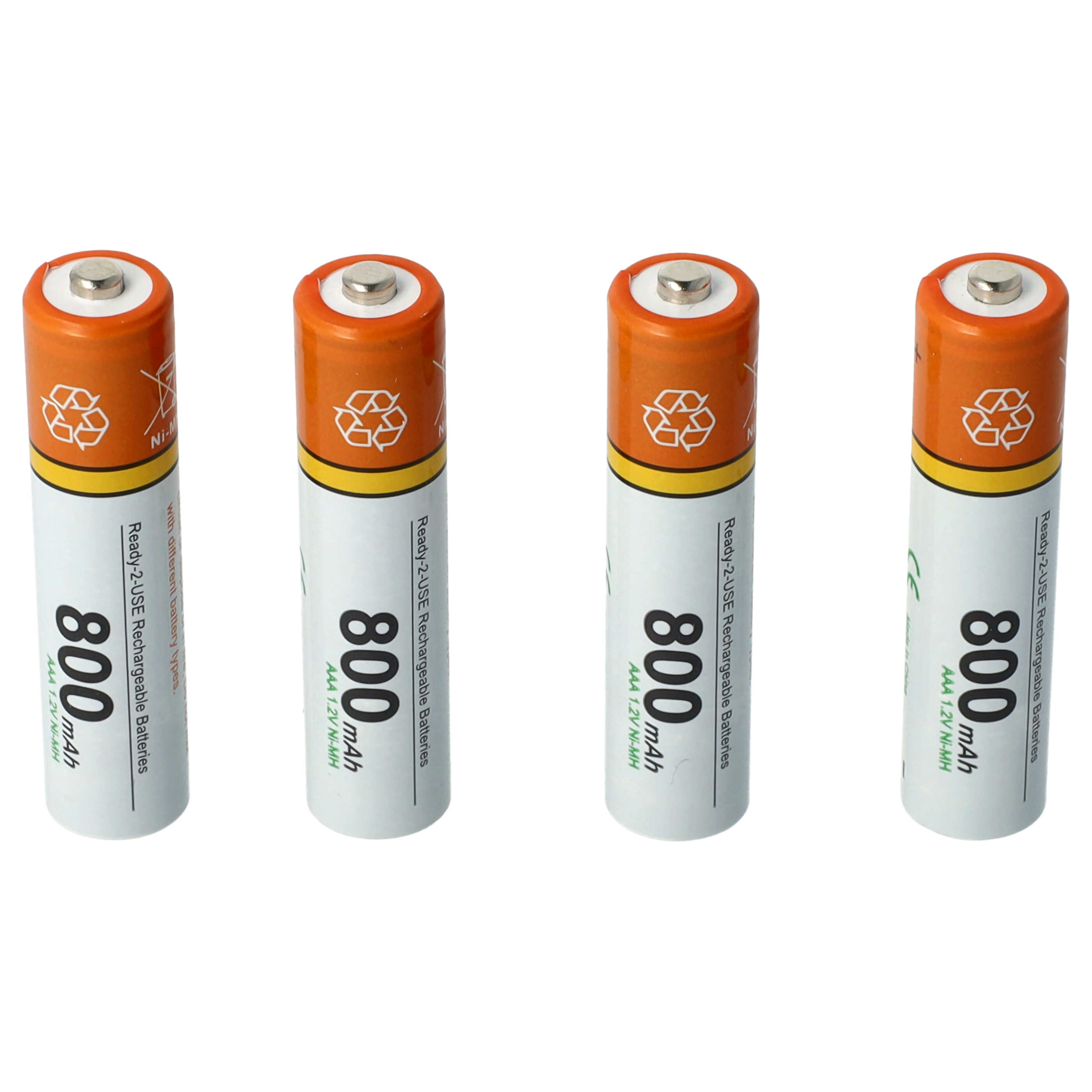 4x AAA Micro Akku für Siemens Gigaset CL660HX CL540H CL660 CL690 800mAh 1,2V - Bild 2 von 9