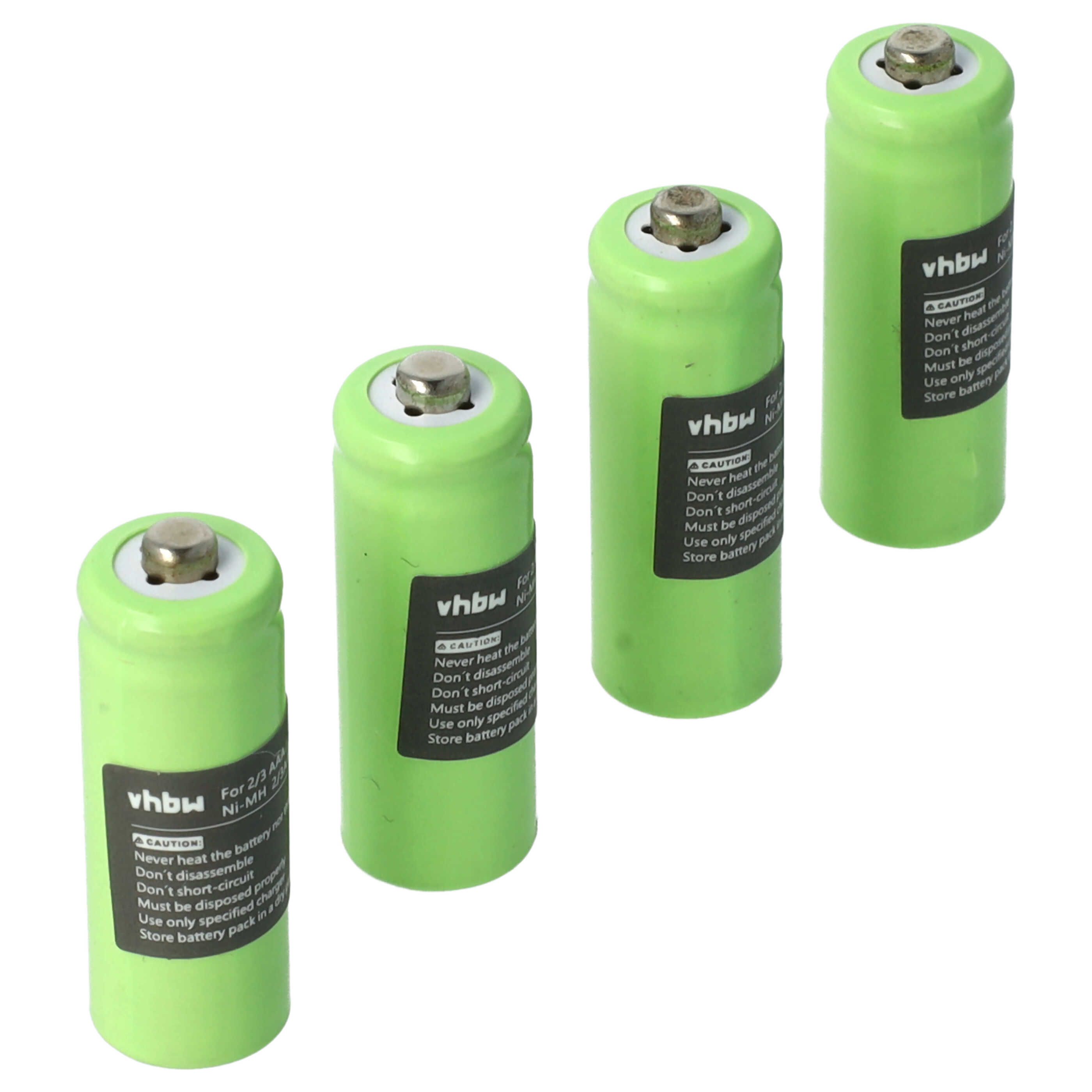 4x Akku für Hagenuk 2/3 AAA GP40AAAMC GP40AAAM GP40AAA 400mAh 1,2V - Afbeelding 4 van 9