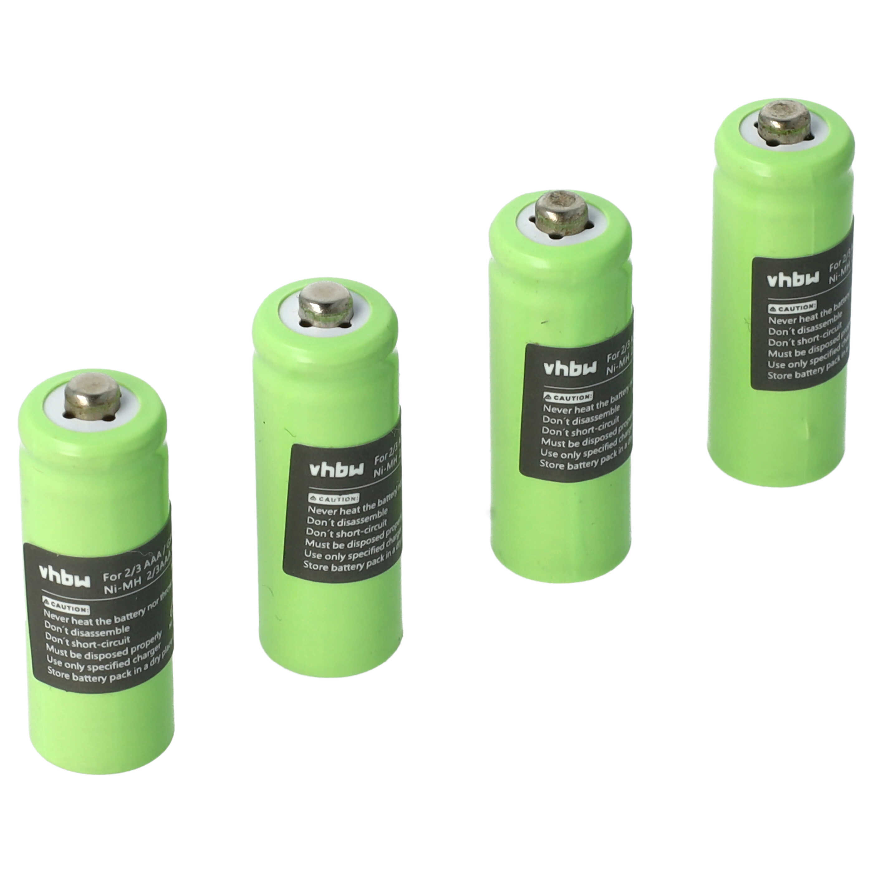 4x Akku für Hagenuk 2/3 AAA GP40AAAMC GP40AAAM GP40AAA 400mAh 1,2V - Afbeelding 9 van 9