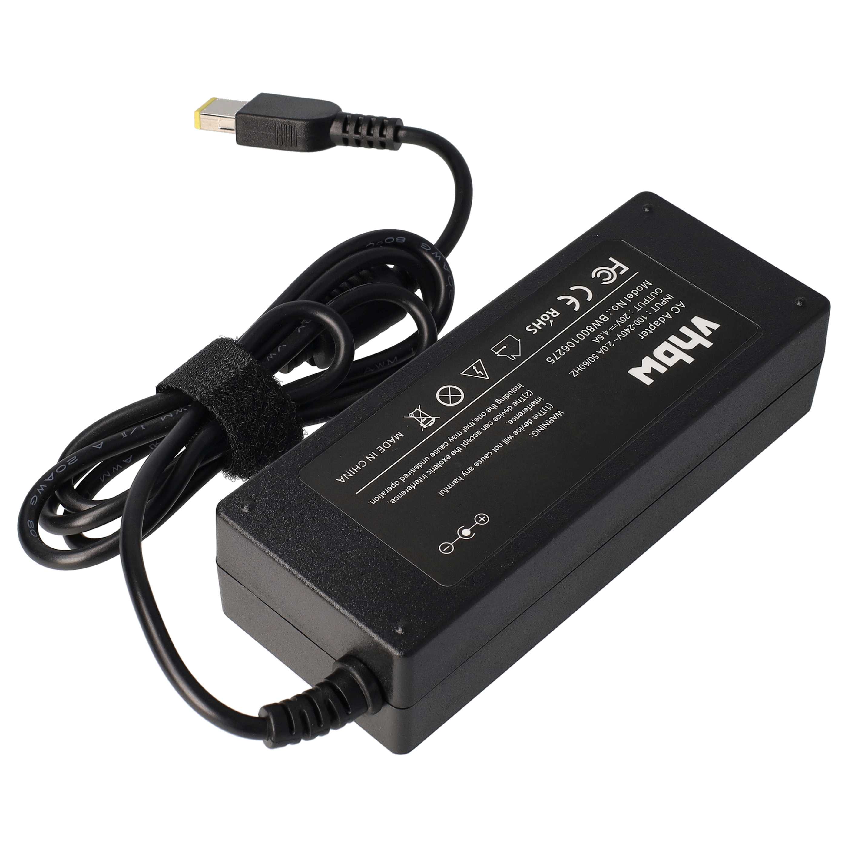 vhbw 1x alimentatore compatibile con Lenovo ThinkPad E555, E575, Helix, L440, L450, Helix S531, E570, E560, E565 notebook, 65 W