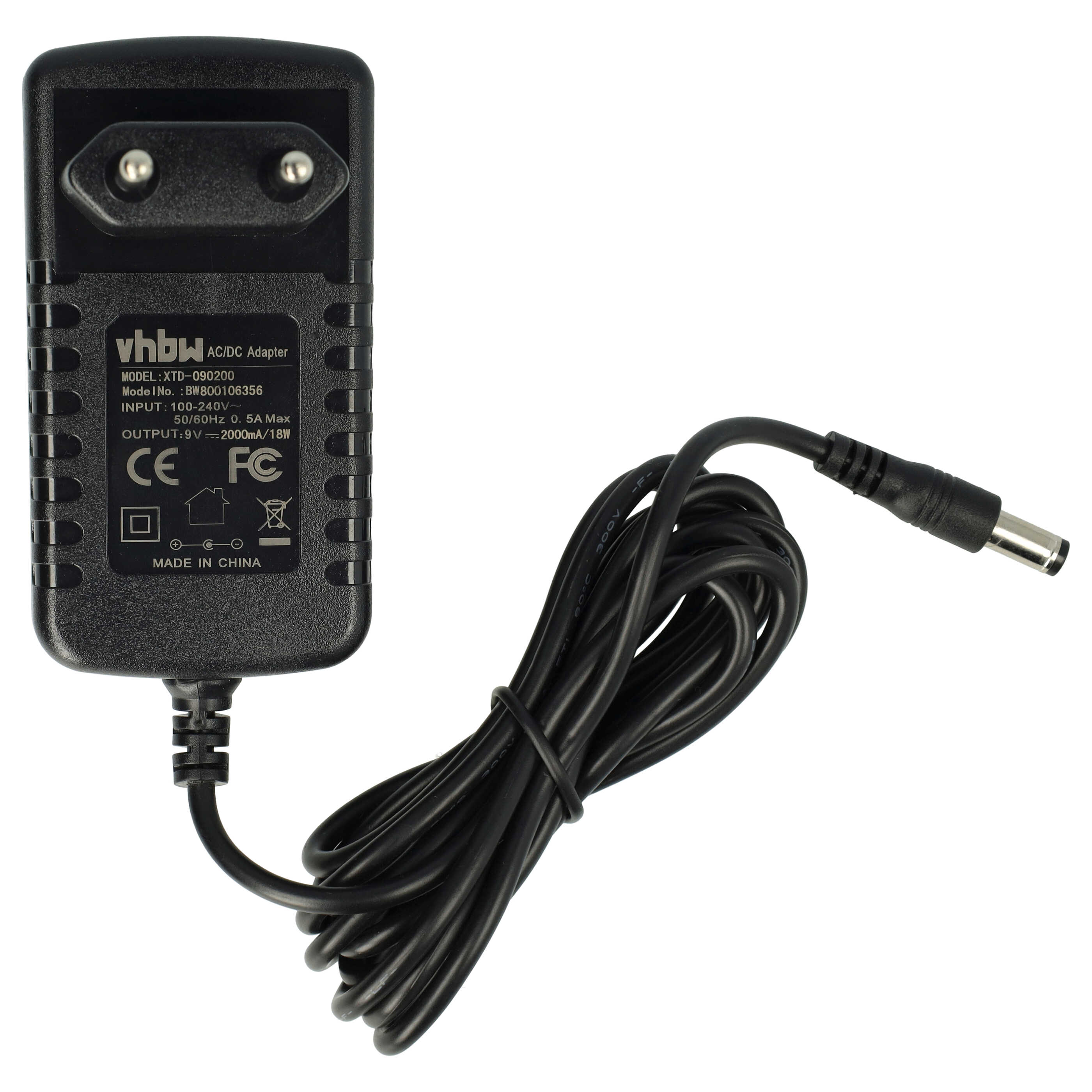 Pour Clavier Musical Chargeur Adaptateur Secteur 9V TopChargeur