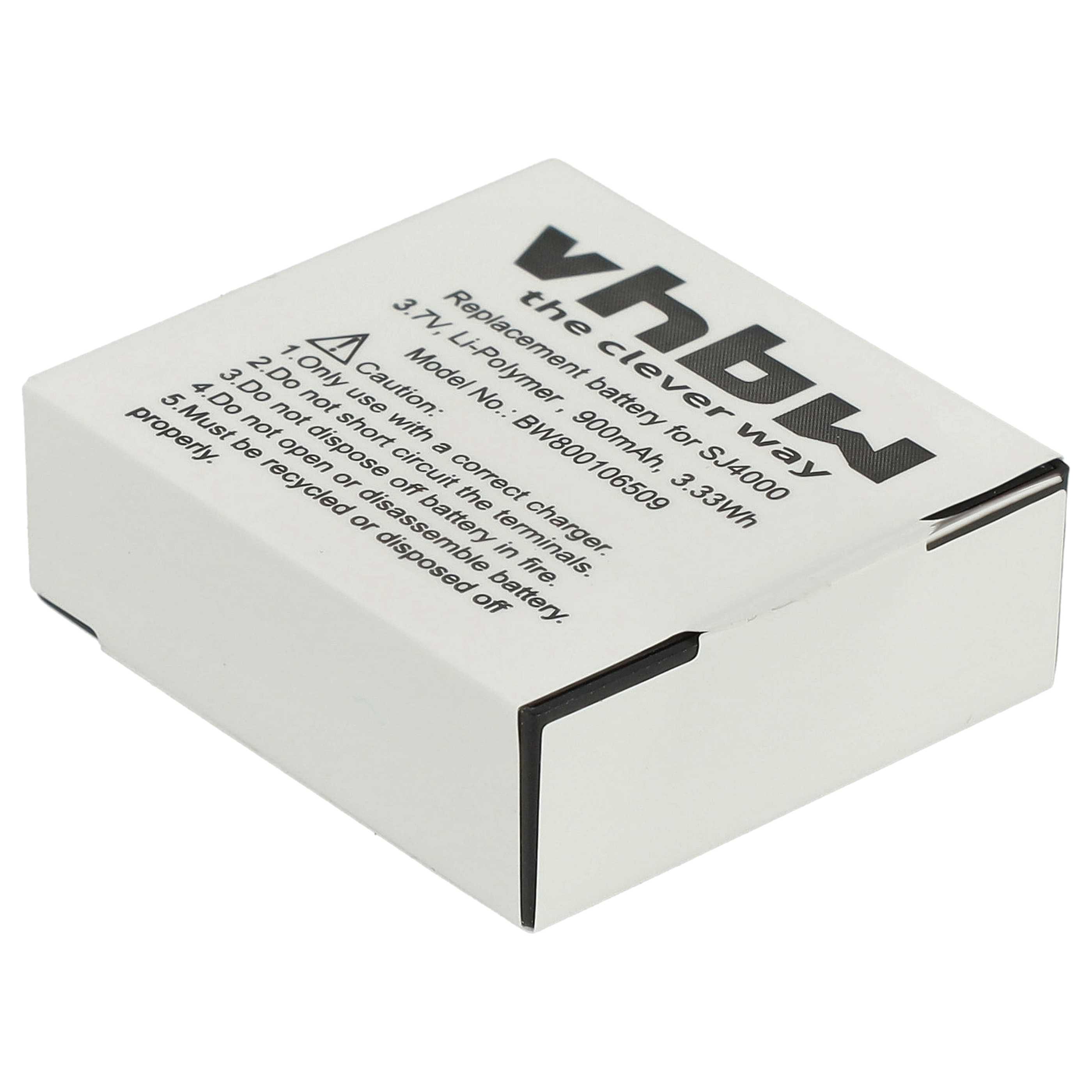 Batterie 900mAh BR-01 SJ4000B Pour Caméra Sport MyPhone Active Sport FHD