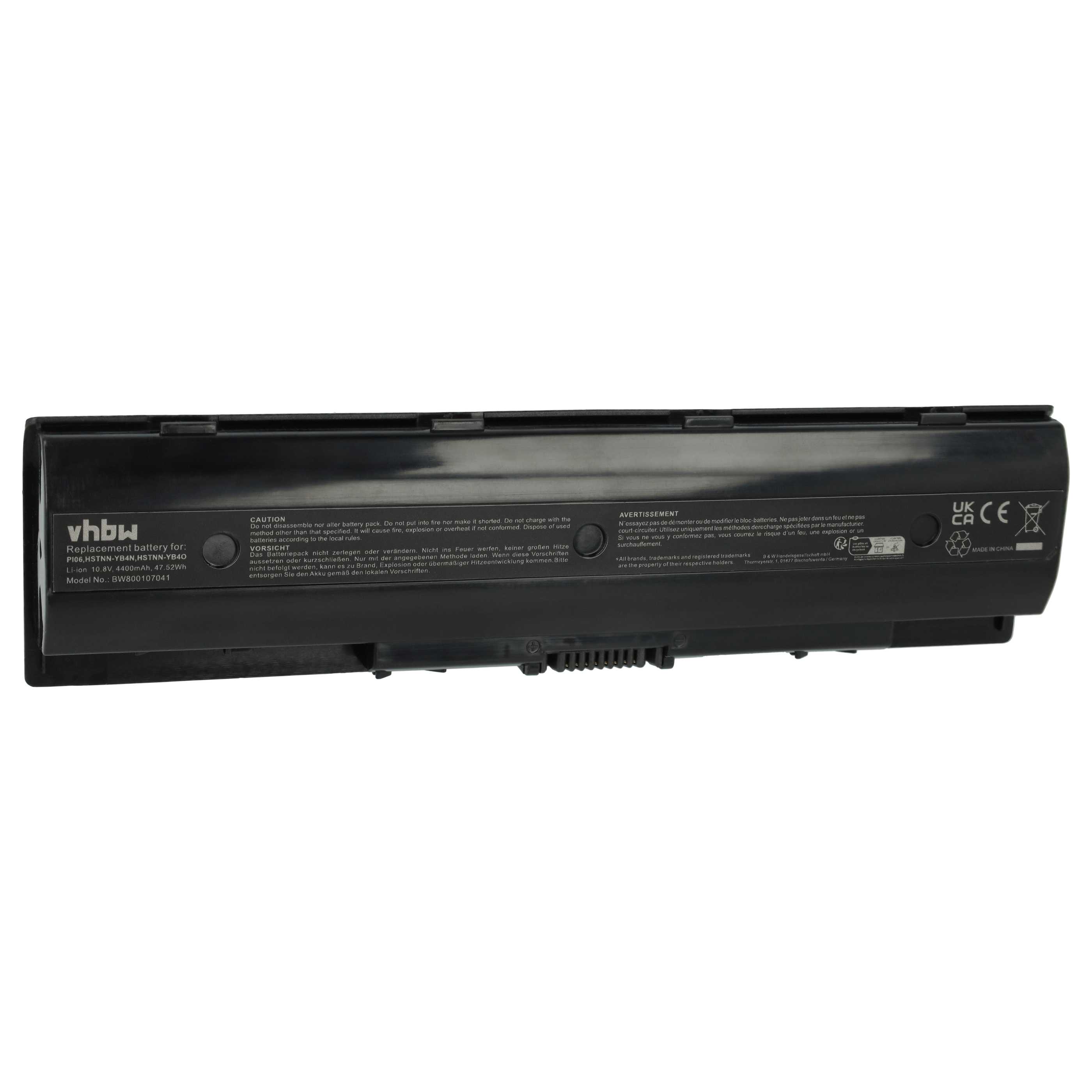 Baterie HP Compaq Business Notebook 2510p 5200mah Li-ion 10,8V černá