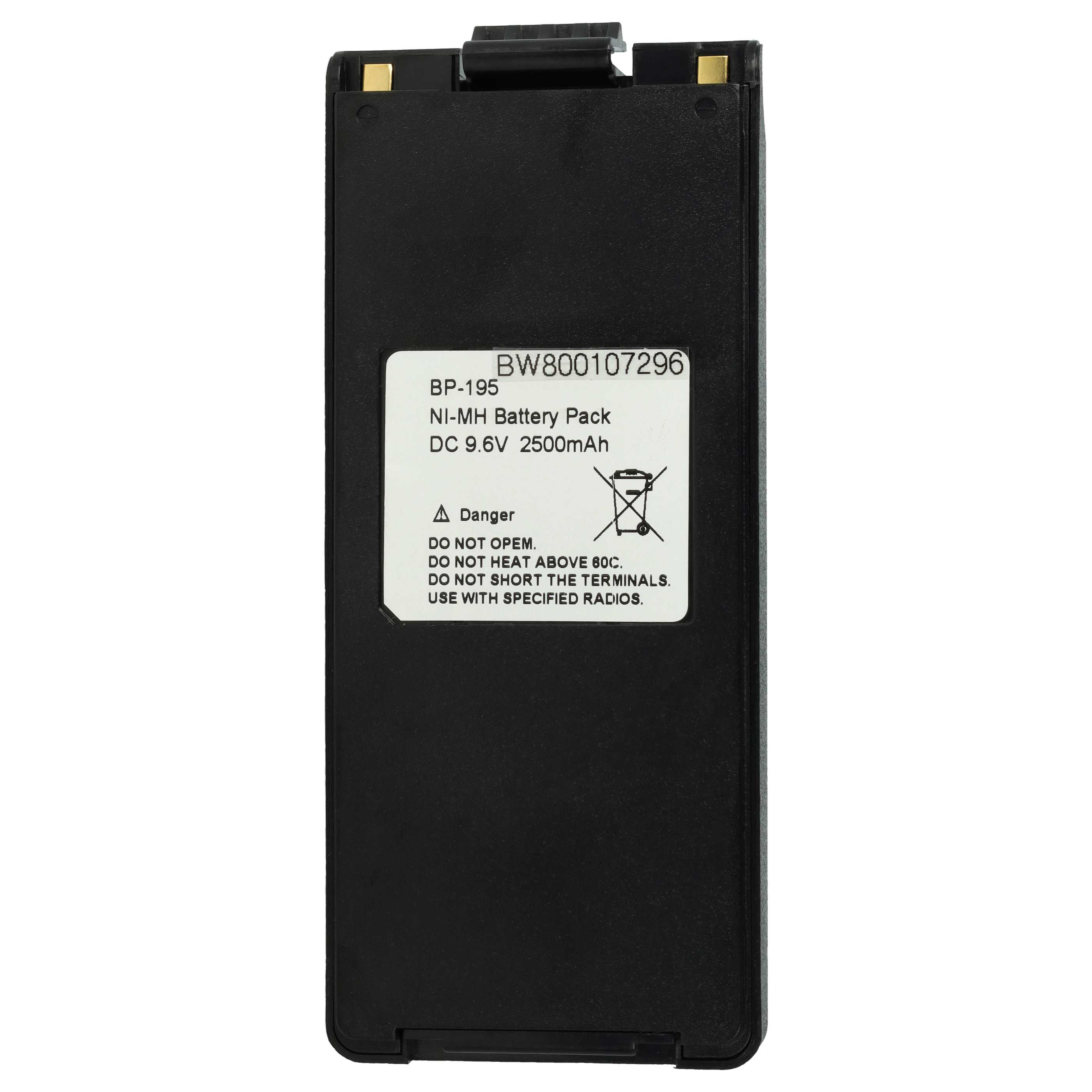 Batteri til ICOM BP-196 (Ikke original