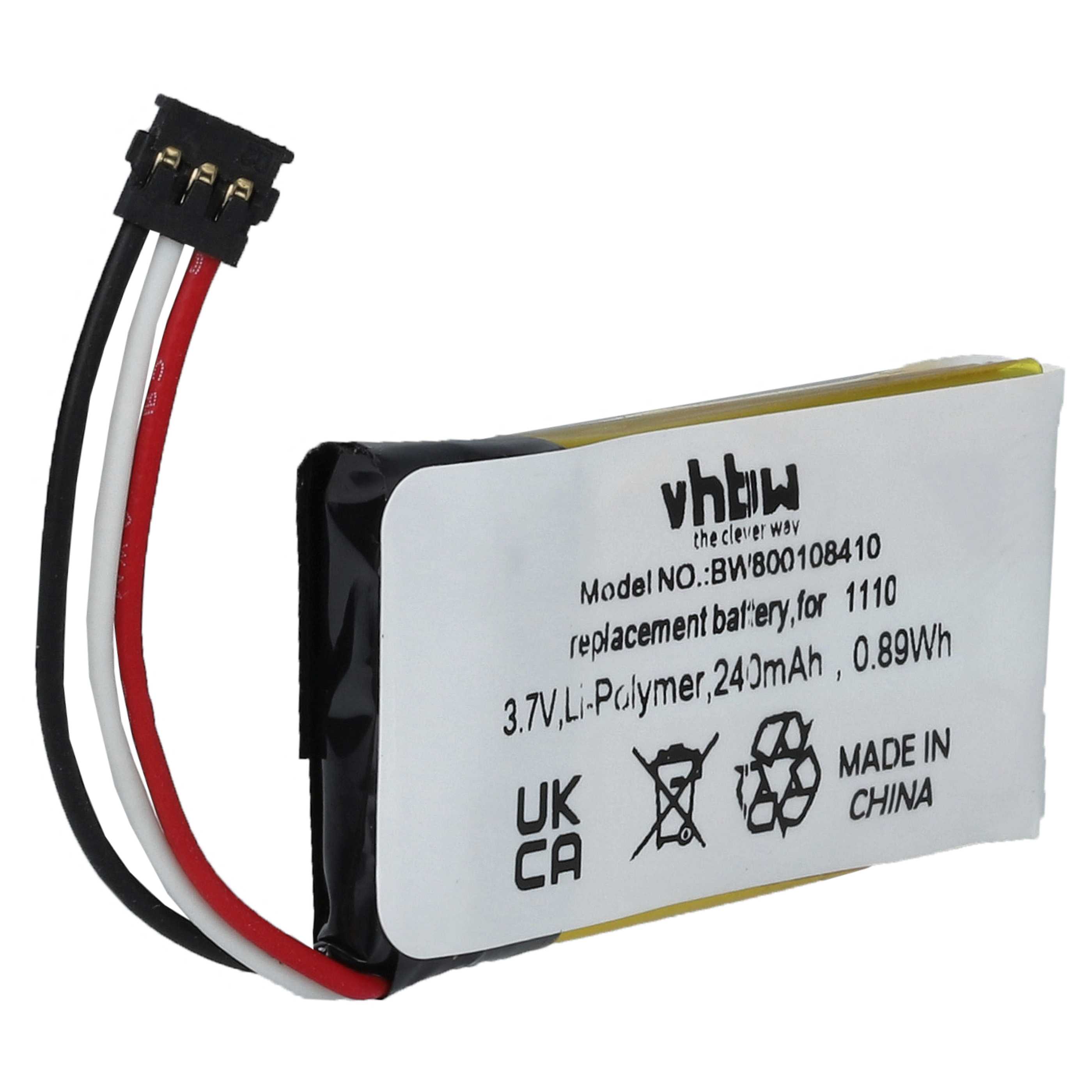 BATTERIE POUR LOGITECH H600 240mAh 3,7V EUR 8,49 - FR
