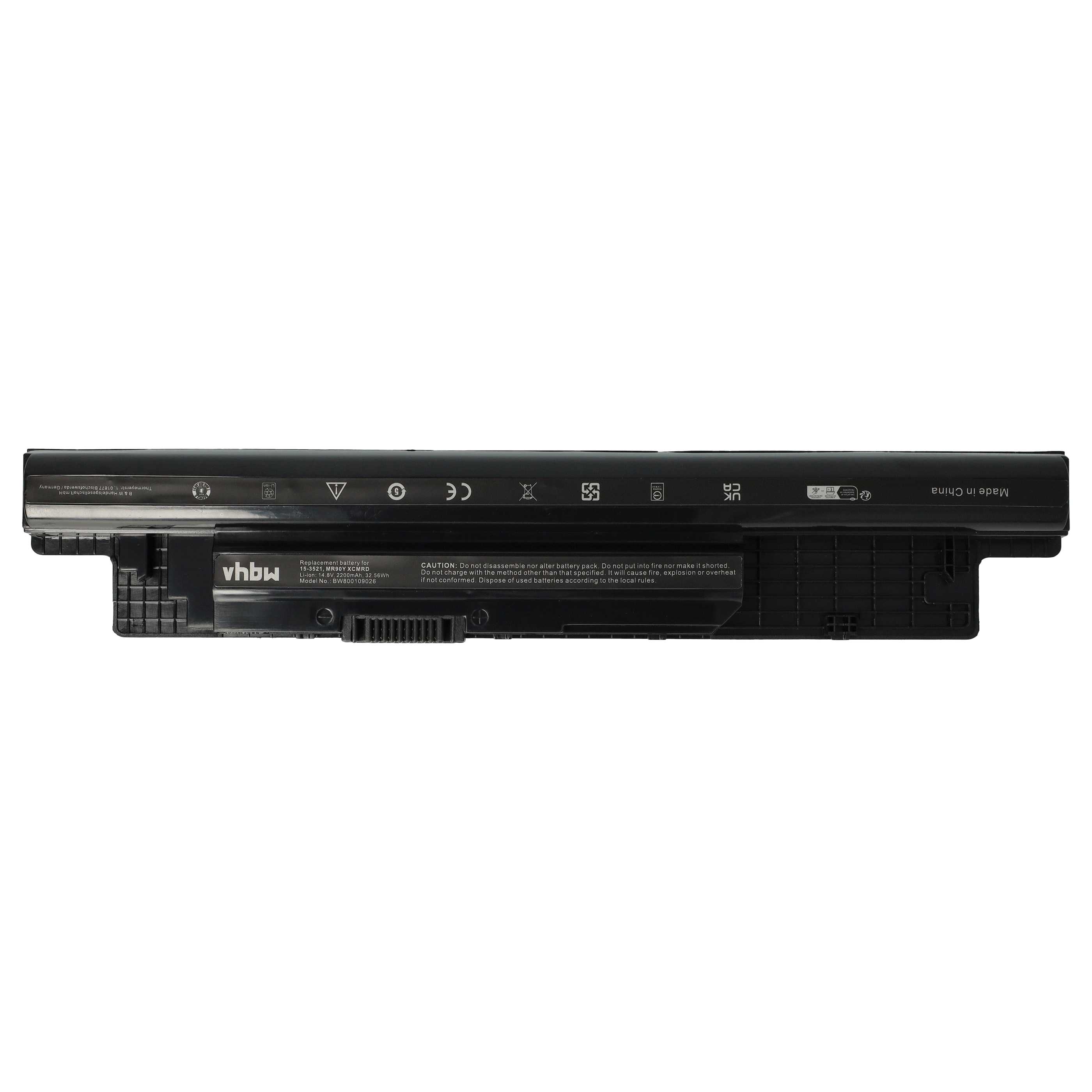 Vhbw Batteria Compatibile Per Dell Inspiron 14 7000 (14-3445D) - 2600mAh, 14.8V, Li-Ion, Ricambio Notebook