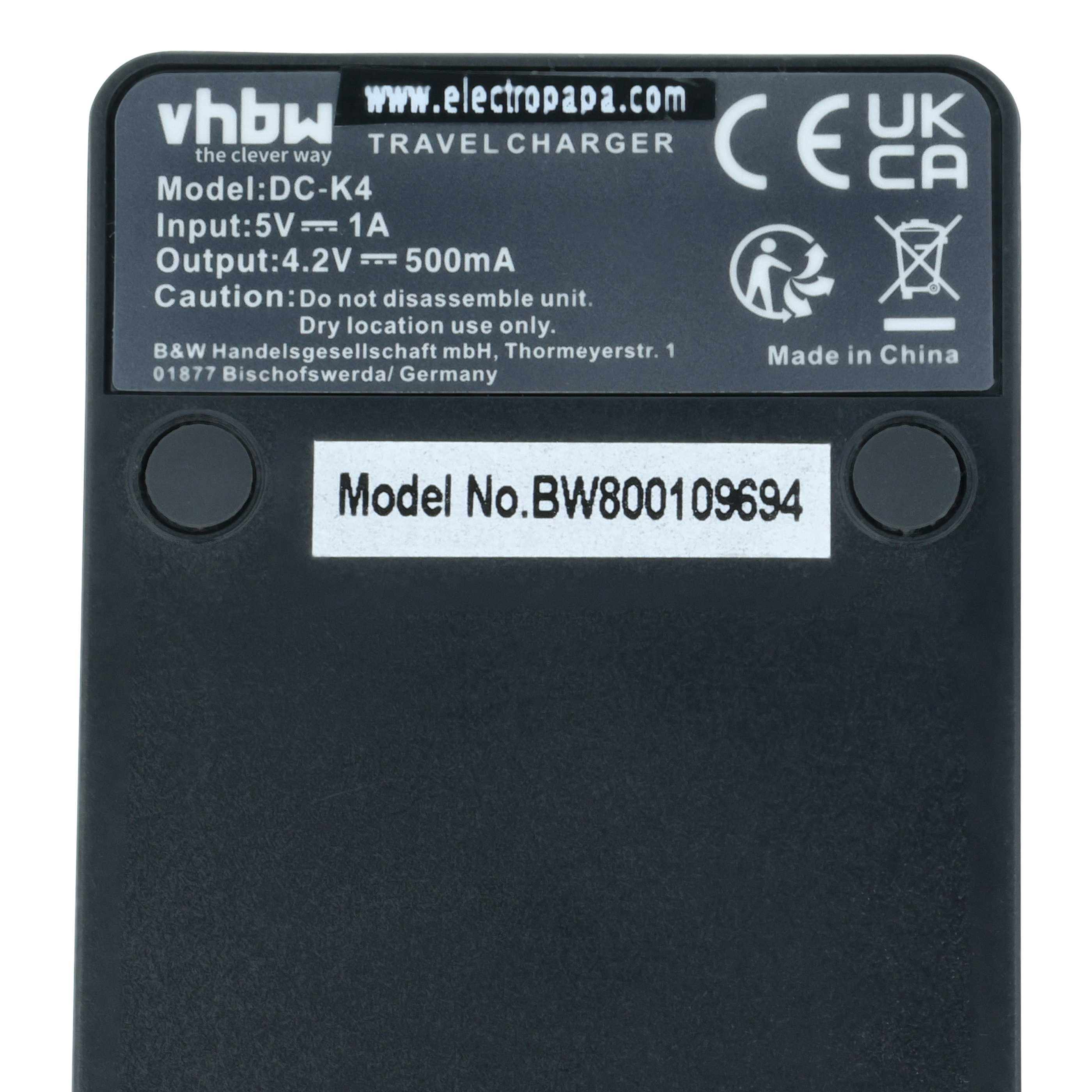 Batteria per Jenoptik modello LP37, 3,7V, Li-Ion