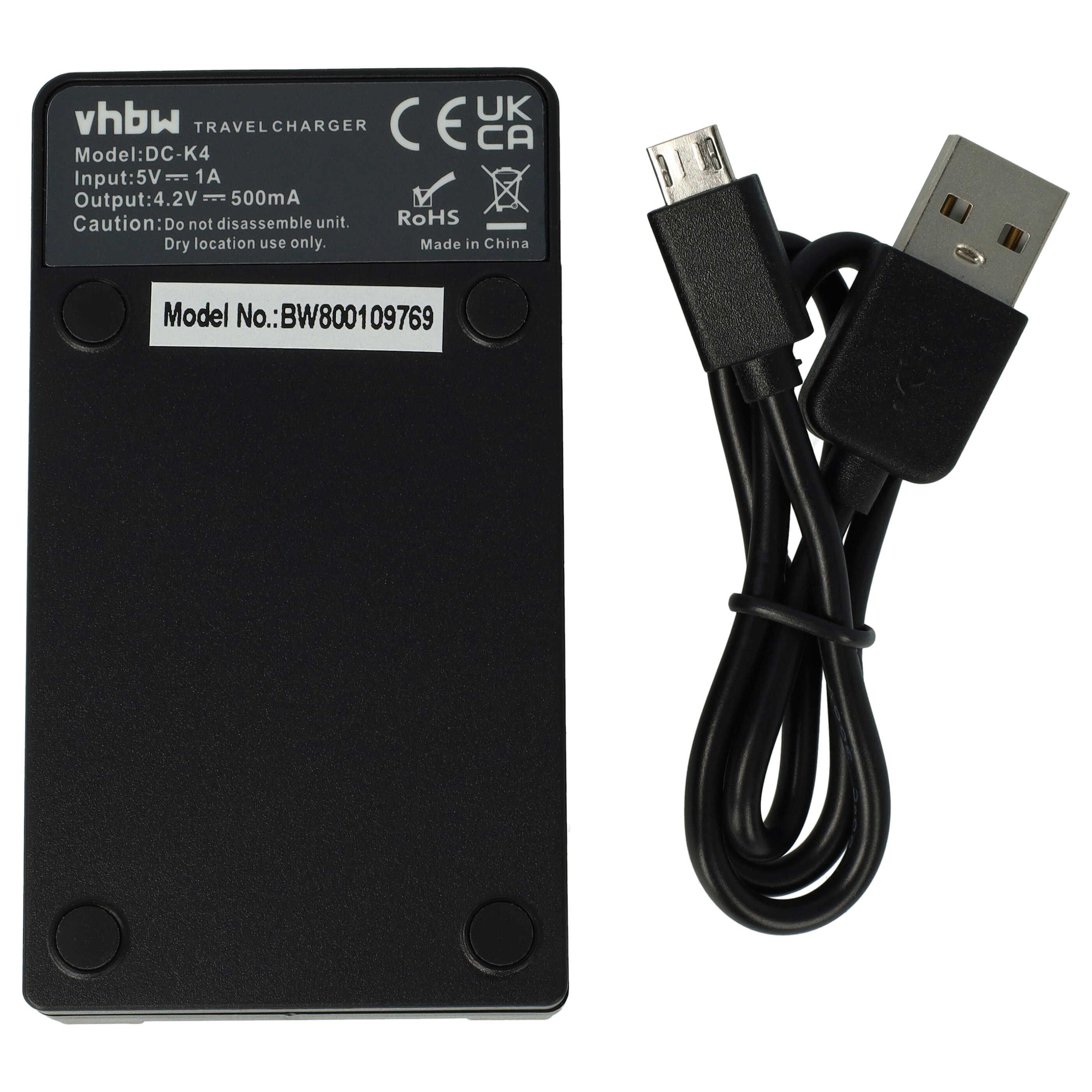 vhbw alimentatore compatibile con Kodak EasyShare Z981 fotocamera digitale 2m