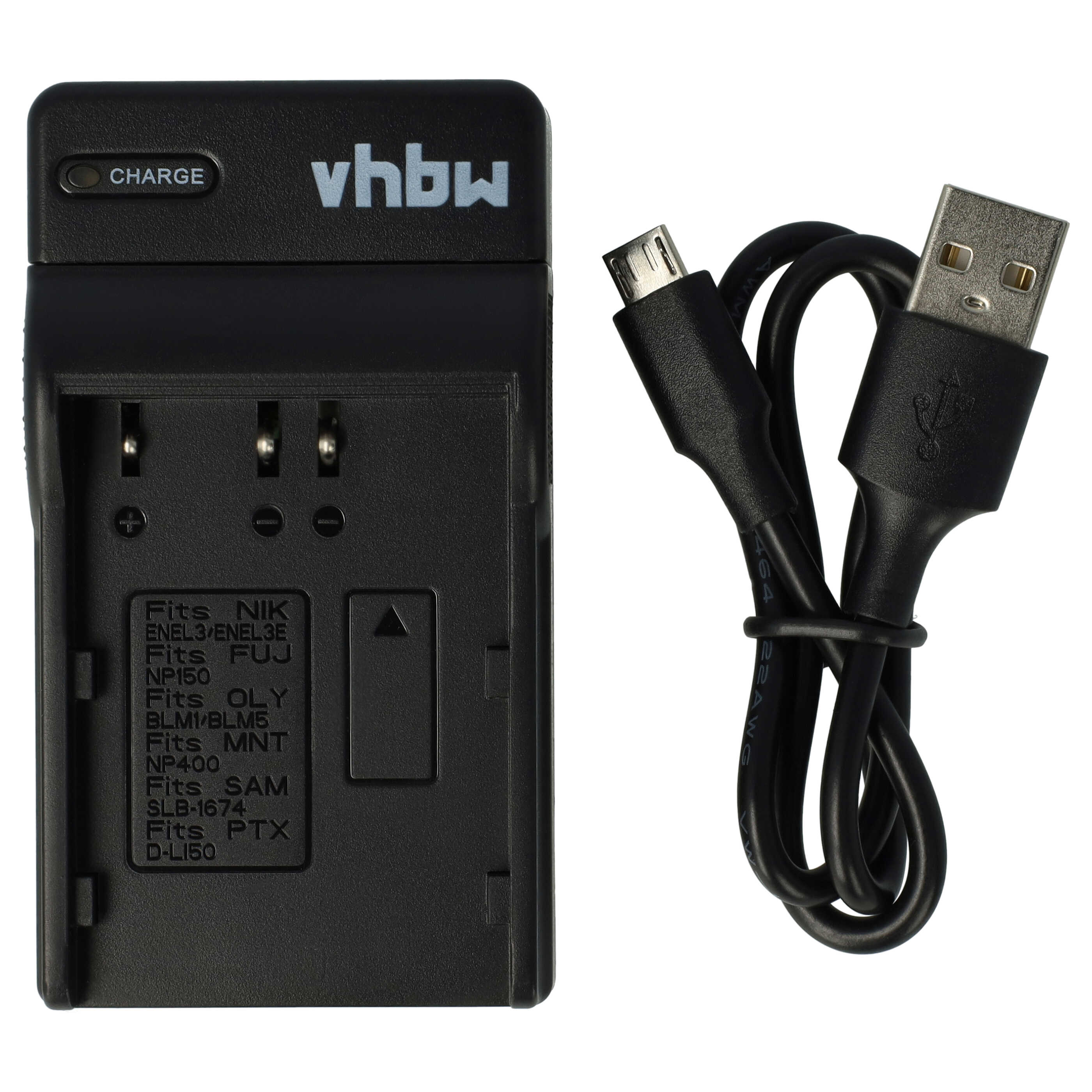Vhbw 2x Cavo Dati USB Per Fotocamera Konica Minolta Dynax 7D, 5D - Da USB Tipo A A Fotocamera, Lunghezza 1,5 Metri