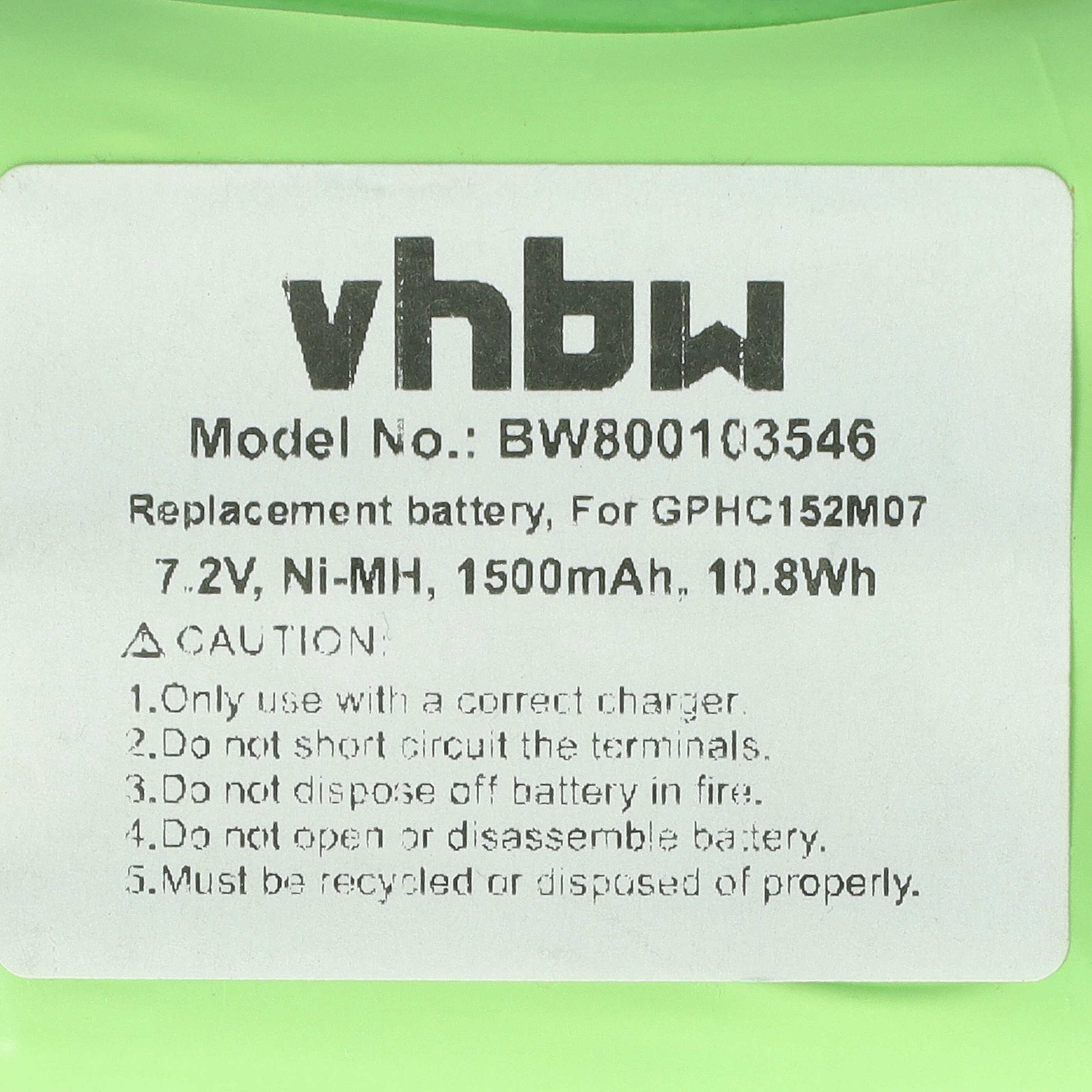 Batteria 1500mAh CS-IRB320VX Compatibile Con IRobot Braava 320 E 321 - Sostituisce 4408927