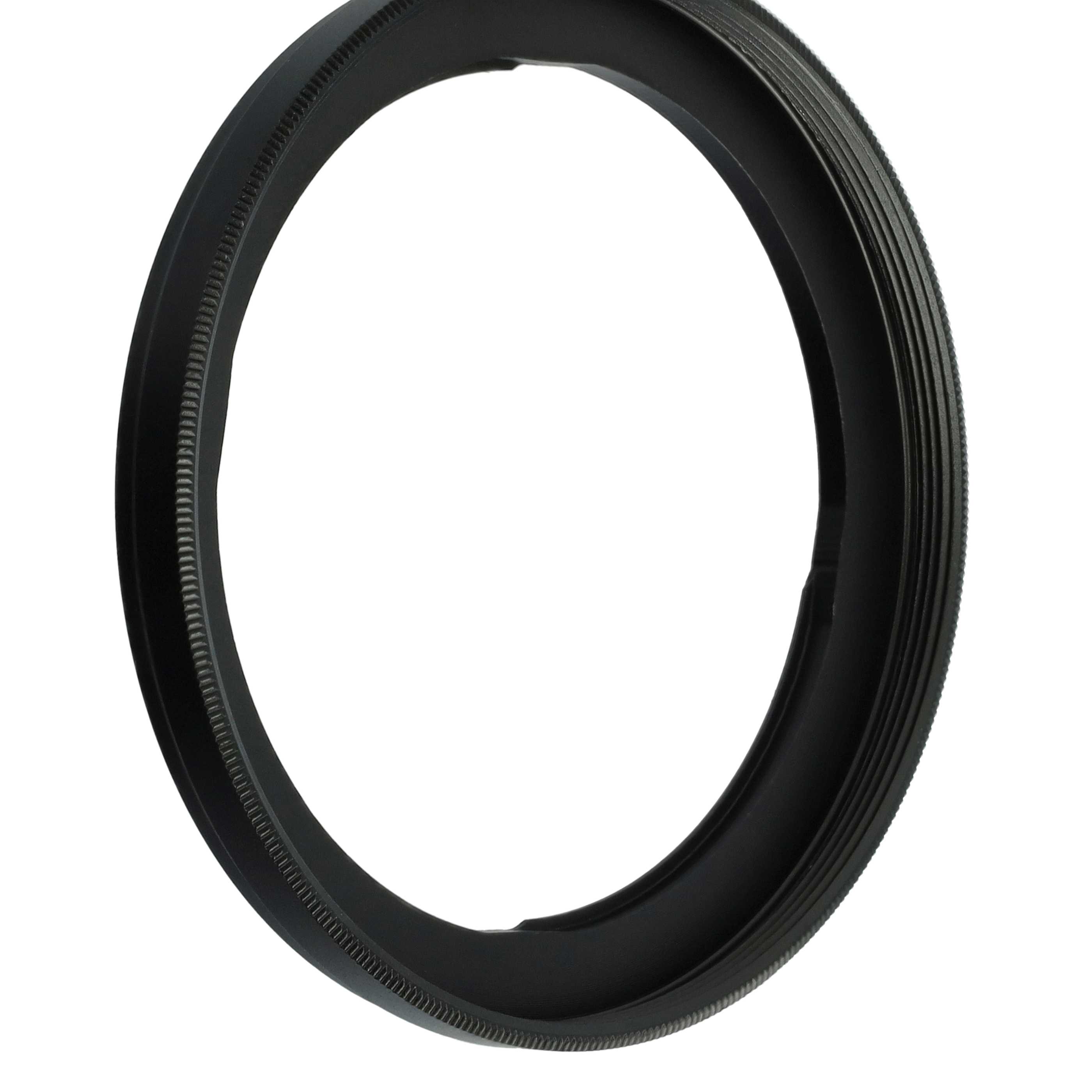 Bague D'adaptation Filtre 58 Mm Pour Canon Powershot G1X - Alliage Noir - Pour Ajouter Filtres Objectif