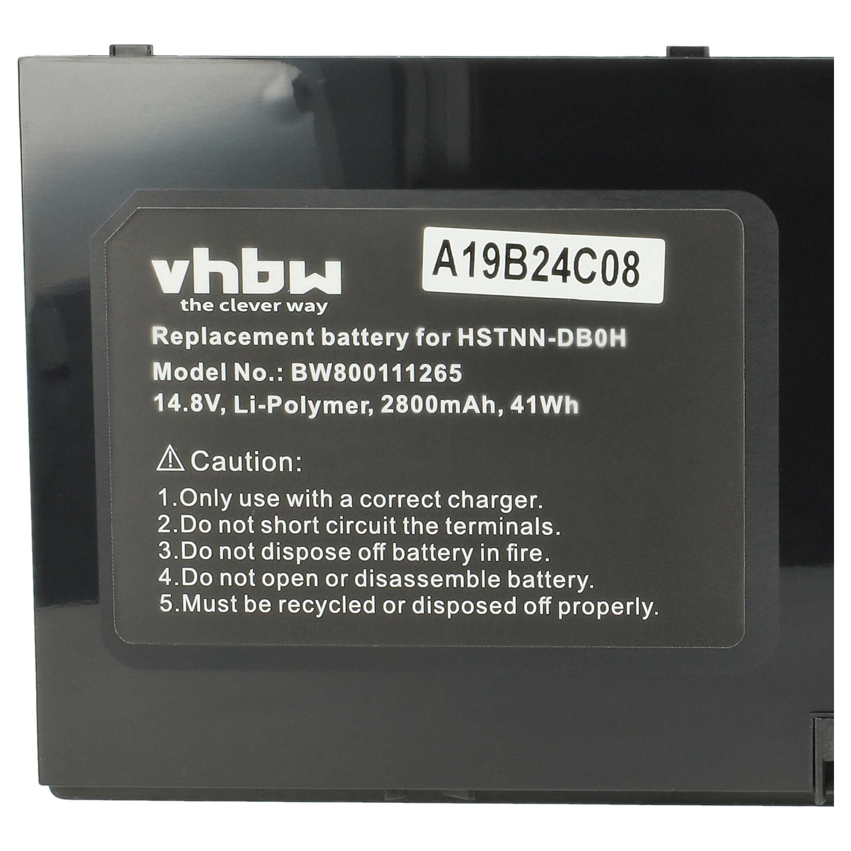 Batteria Li-Polimeri 14,8V 2800mAh Per HP ProBook 5310m 5320m | Ricambio AT907AA HSTNN-DB0H