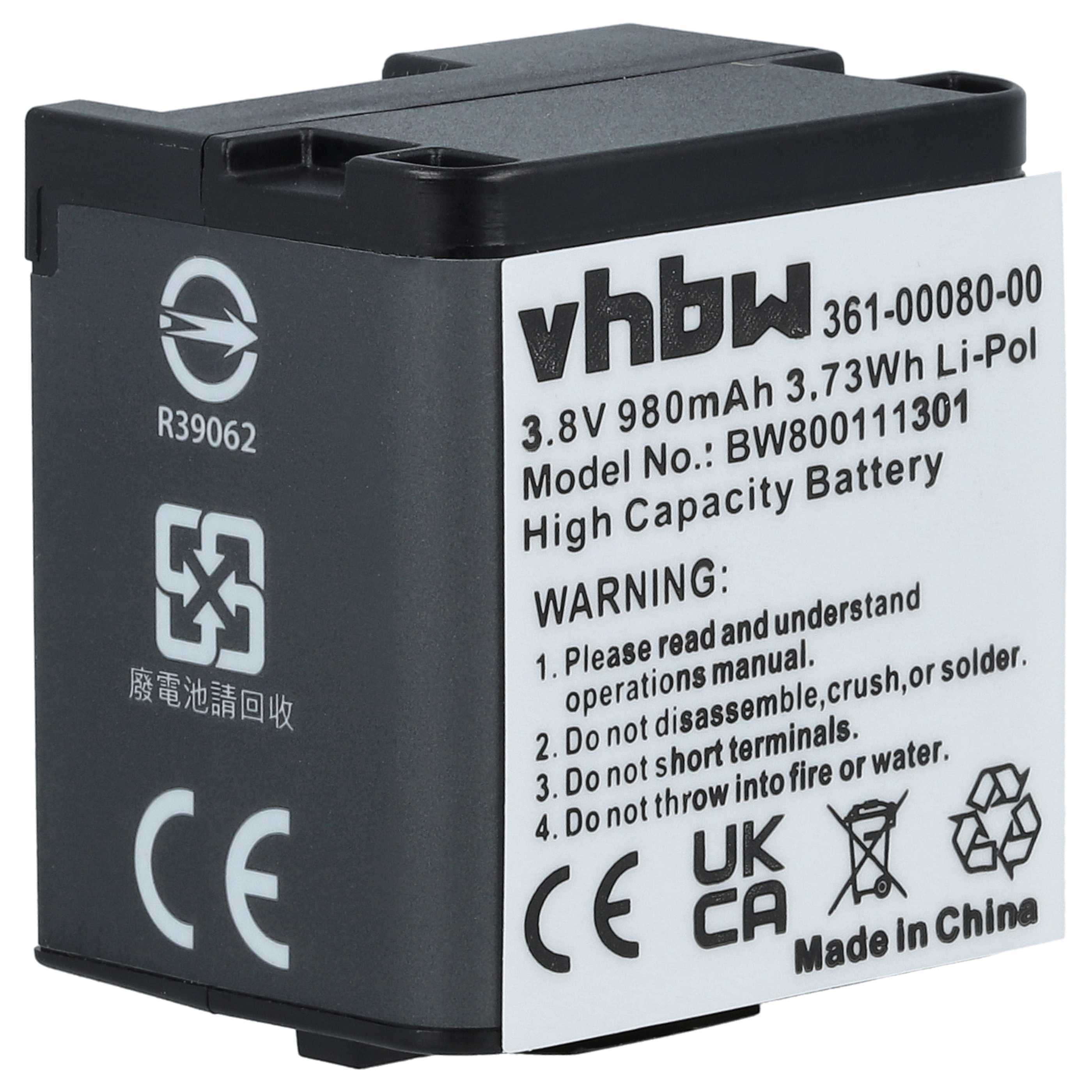 Batterie für Garmin Virb X & Kompakt, virb XE ... - Grandado
